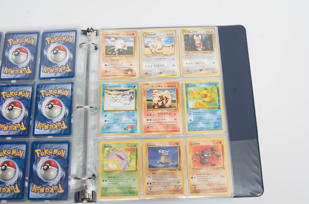 Pokemon Trading Cards With 24K Gold Plated Pikachu