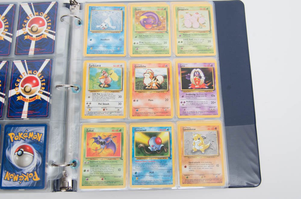 Pokemon Trading Cards With 24K Gold Plated Pikachu