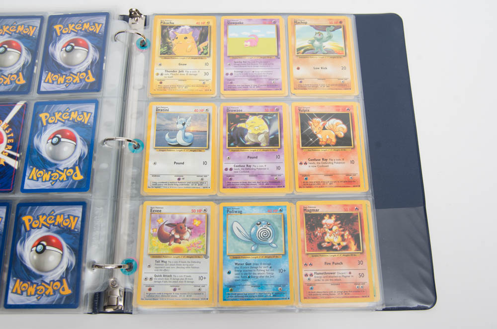 Pokemon Trading Cards With 24K Gold Plated Pikachu