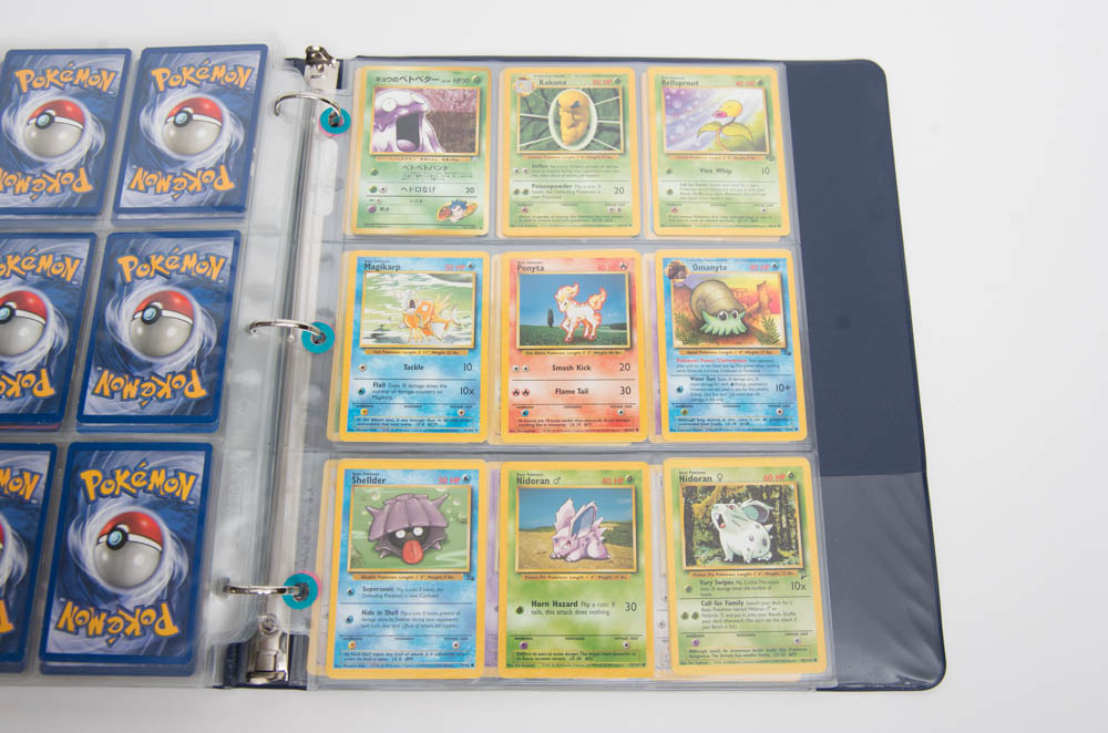 Pokemon Trading Cards With 24K Gold Plated Pikachu