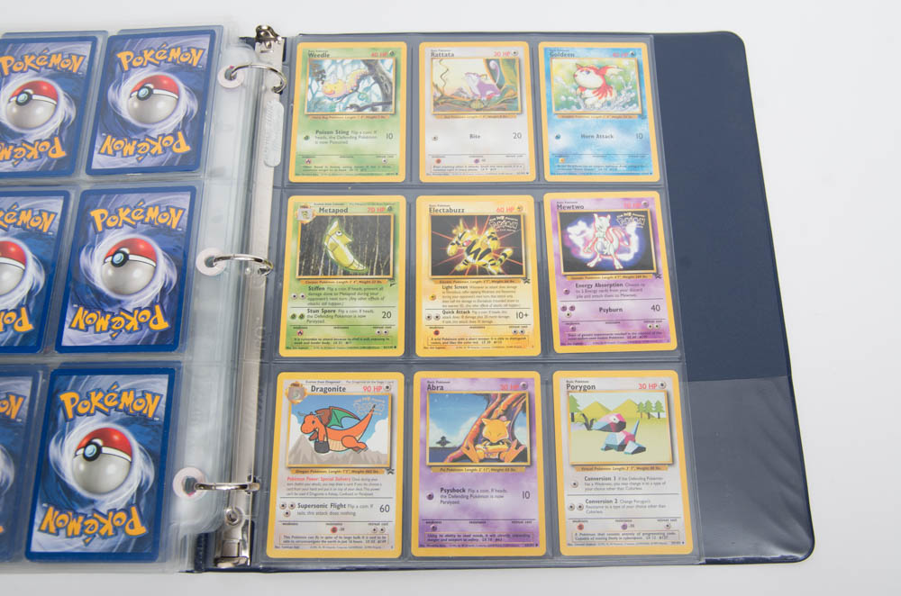 Pokemon Trading Cards With 24K Gold Plated Pikachu