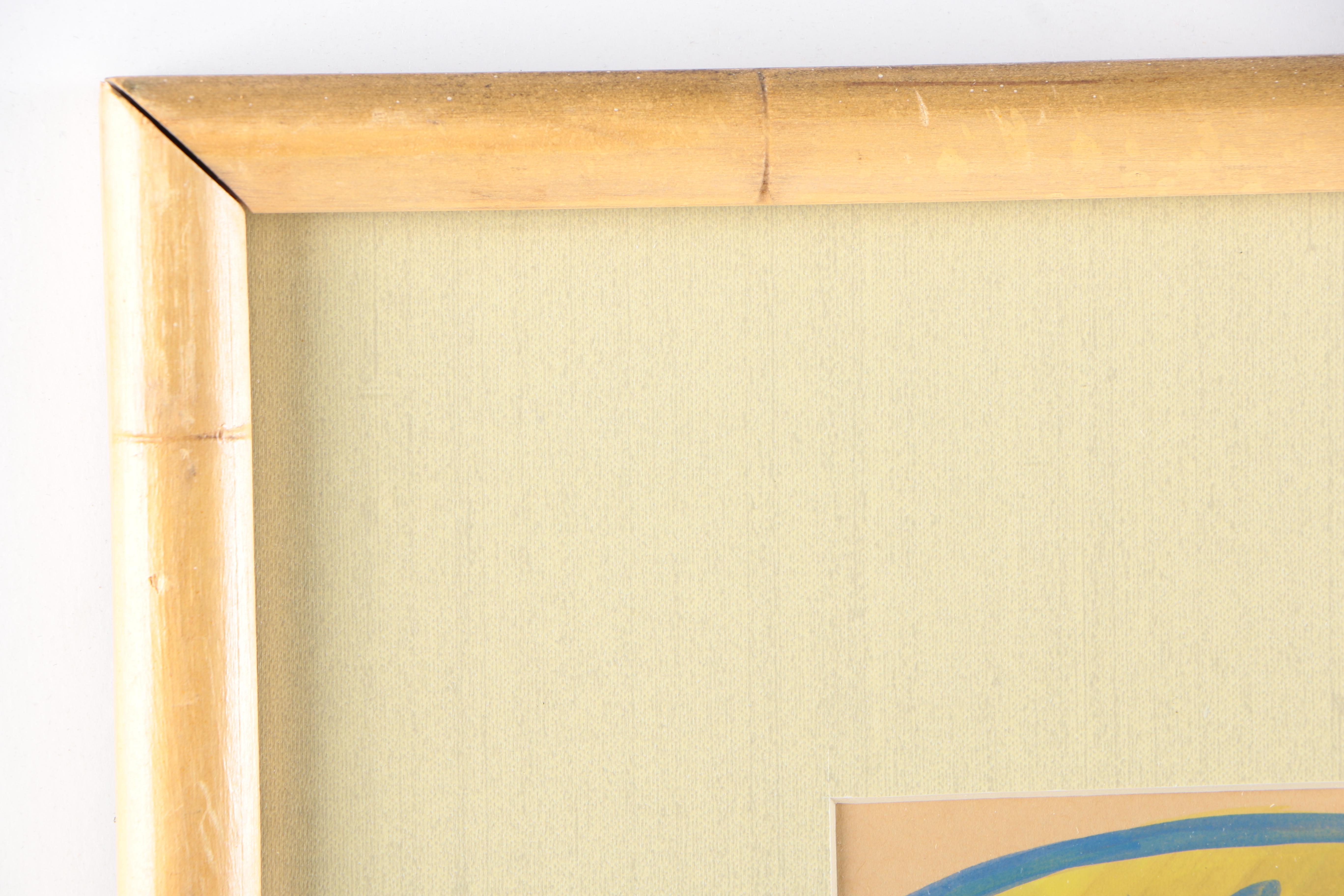 Pair of Hedwig Massig Watercolor and Gouache Portraits