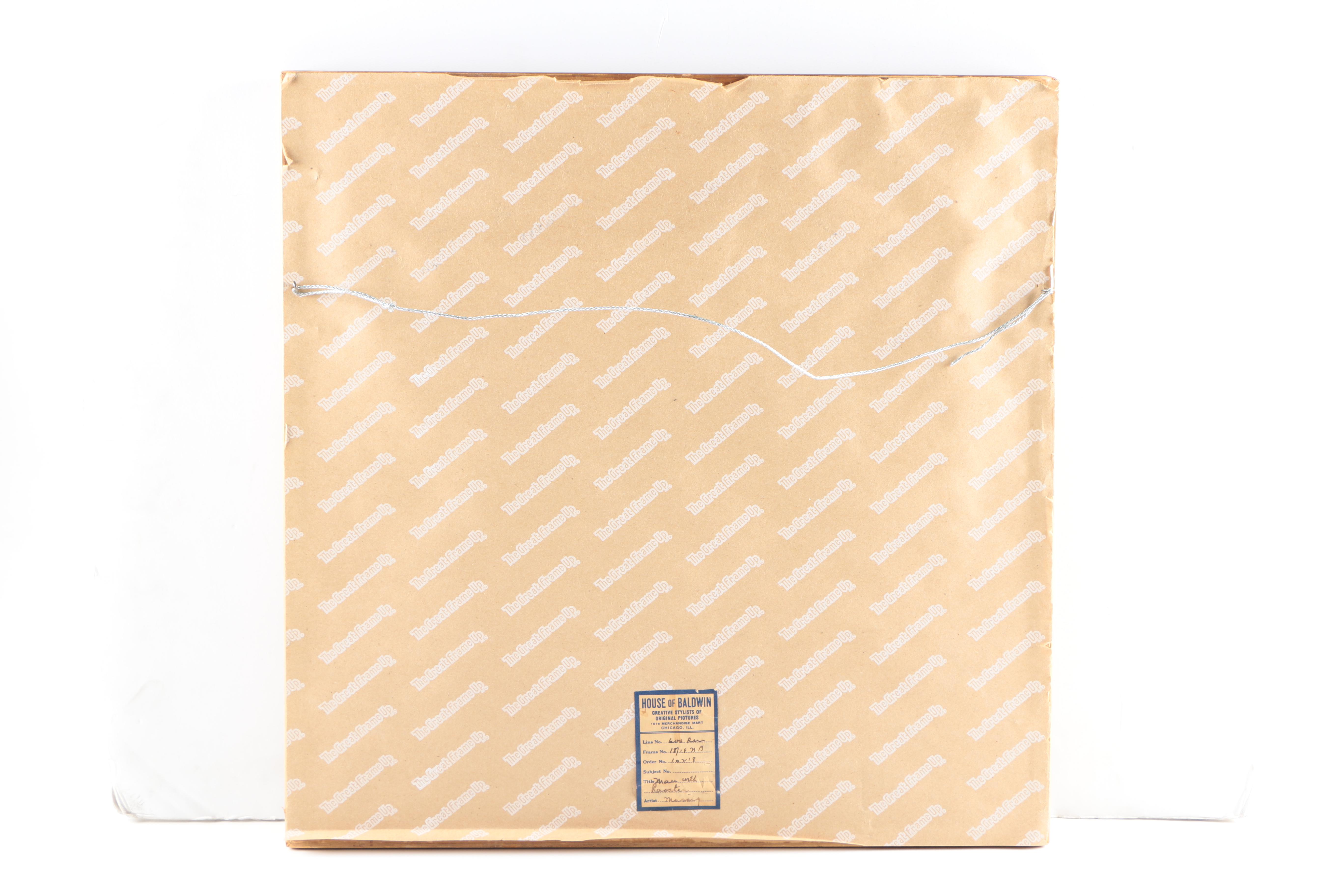 Pair of Hedwig Massig Watercolor and Gouache Portraits