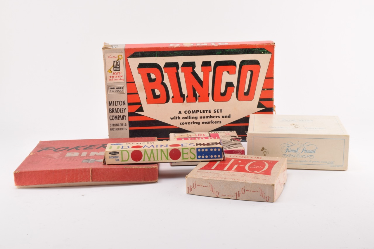 Collection of Vintage Board Games