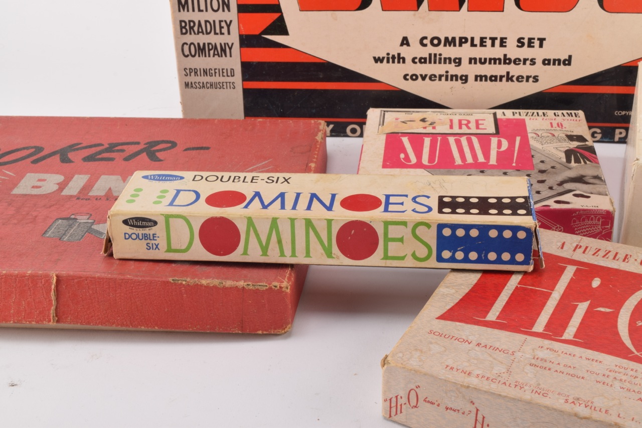 Collection of Vintage Board Games