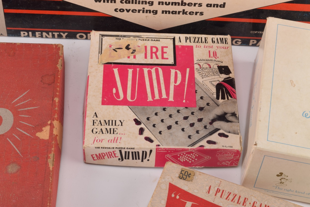Collection of Vintage Board Games