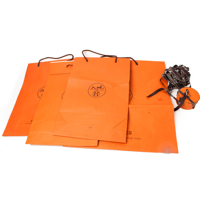 Collection of Hermes Bags and Packaging