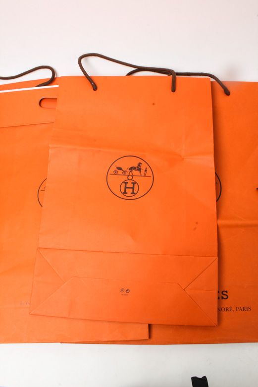 Collection of Hermes Bags and Packaging
