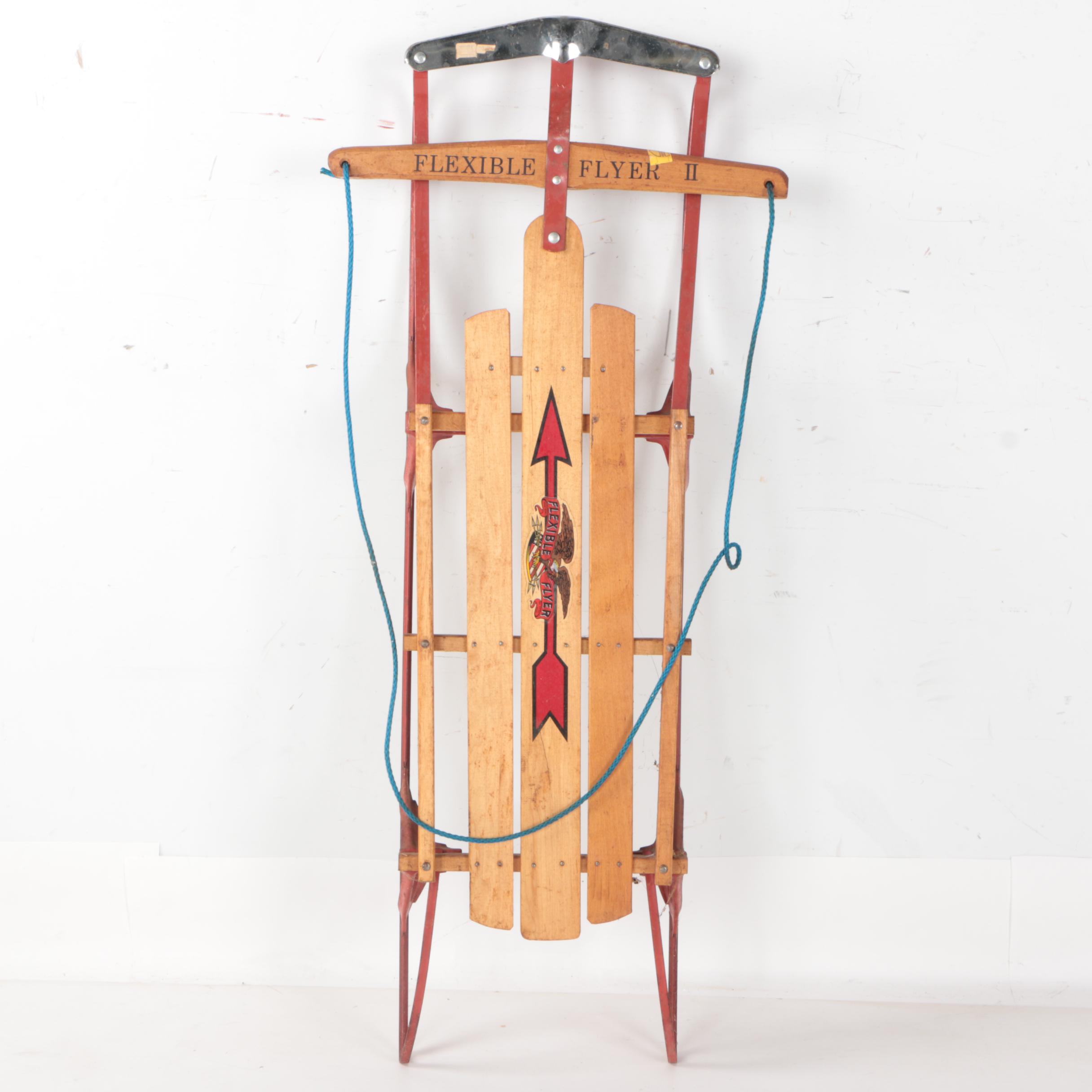 Flexible Flyer II Wood Sled