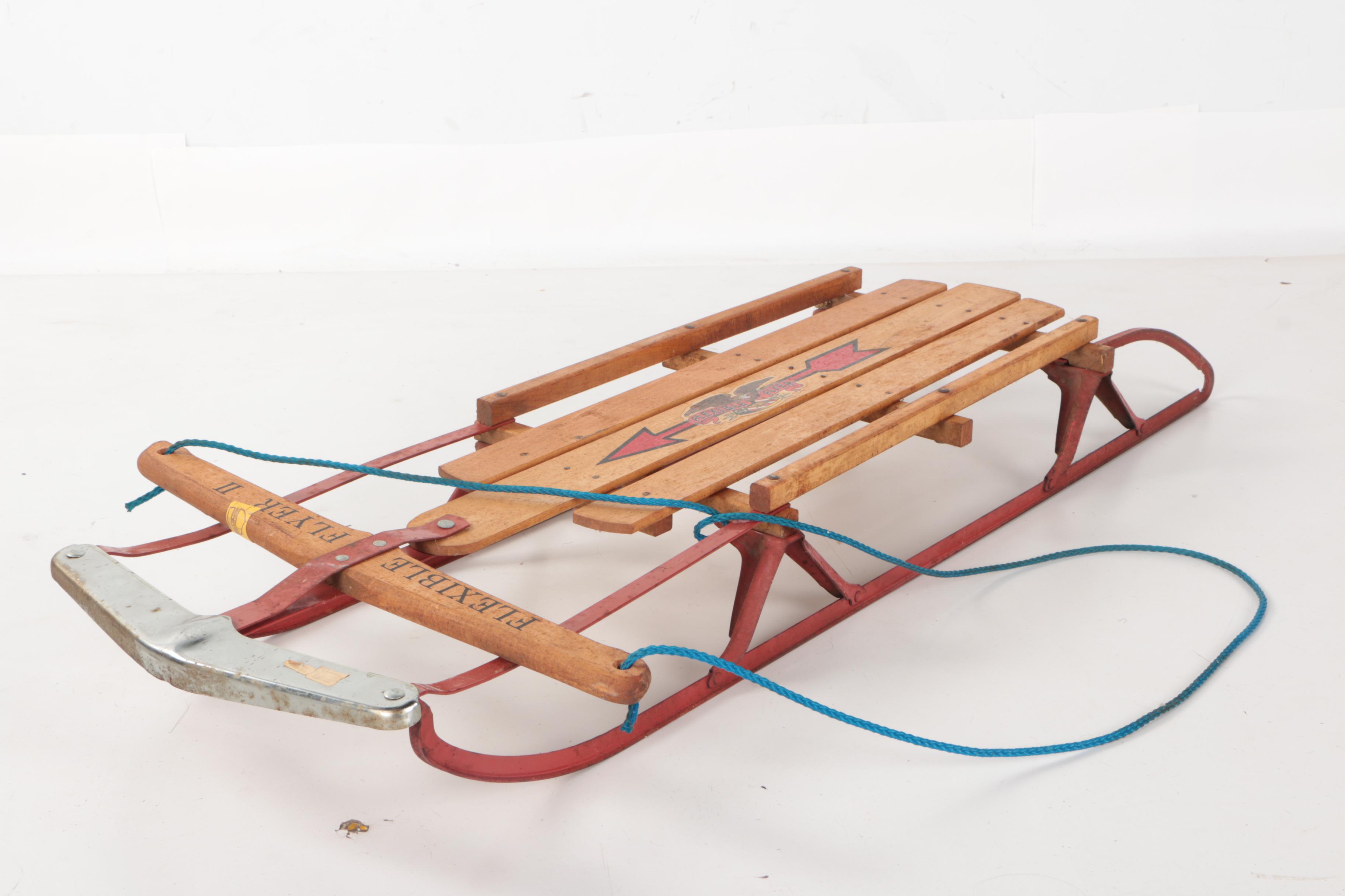 Flexible Flyer II Wood Sled