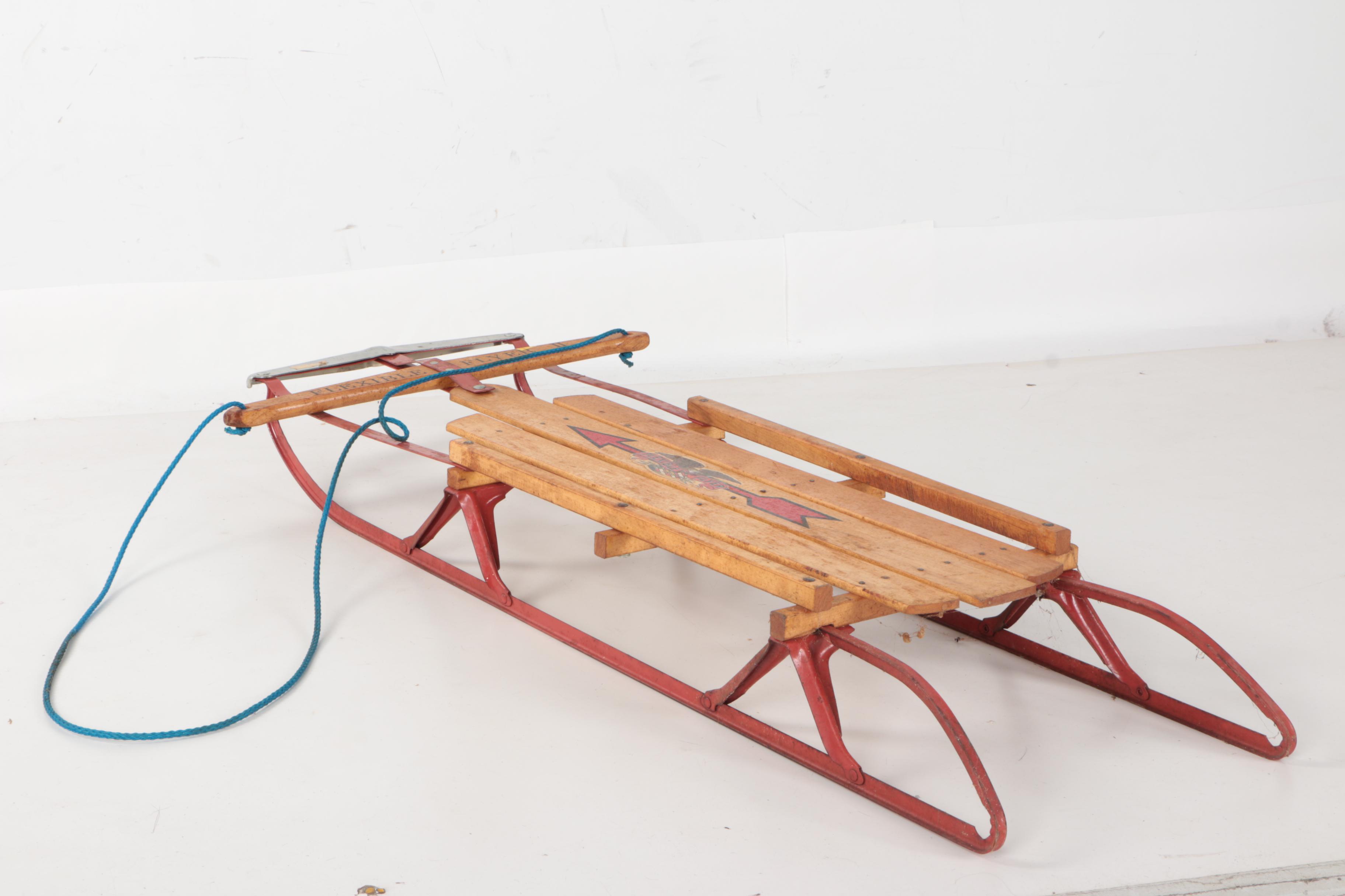 Flexible Flyer II Wood Sled