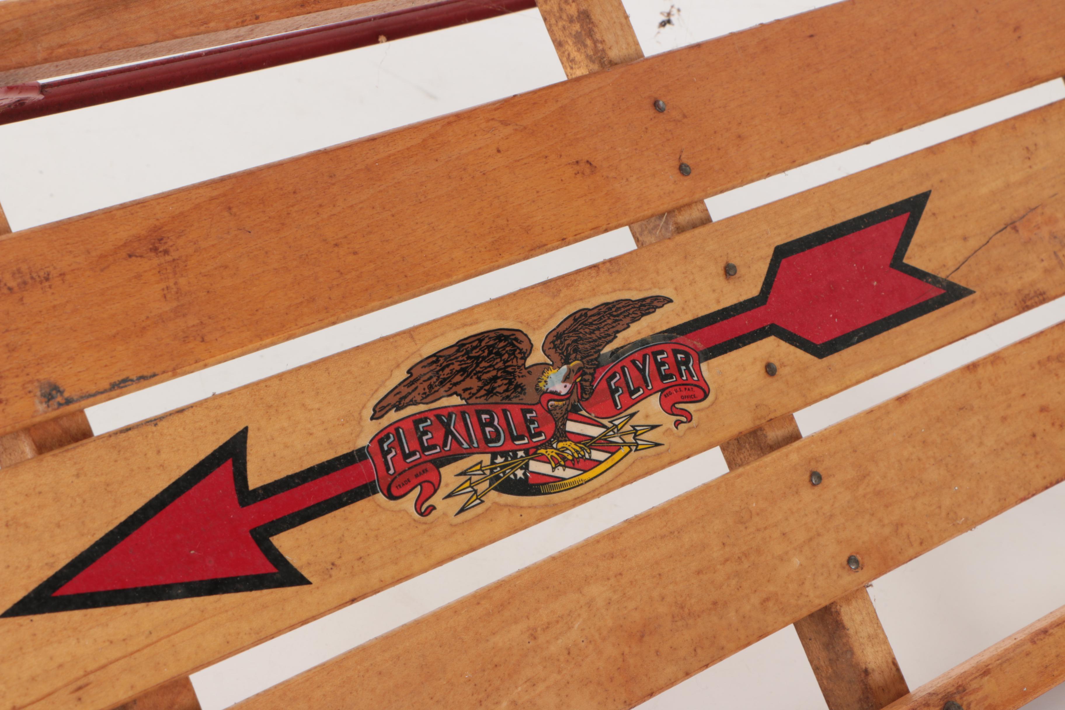 Flexible Flyer II Wood Sled