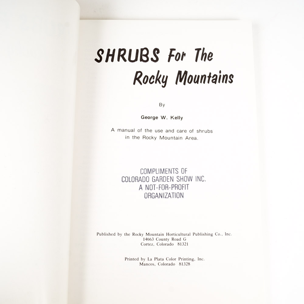 Vintage Nature and Gardening Books