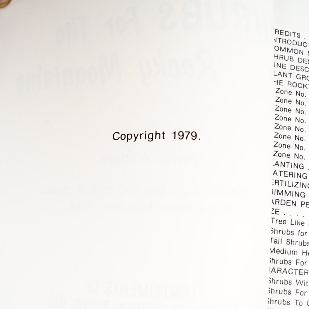 Vintage Nature and Gardening Books