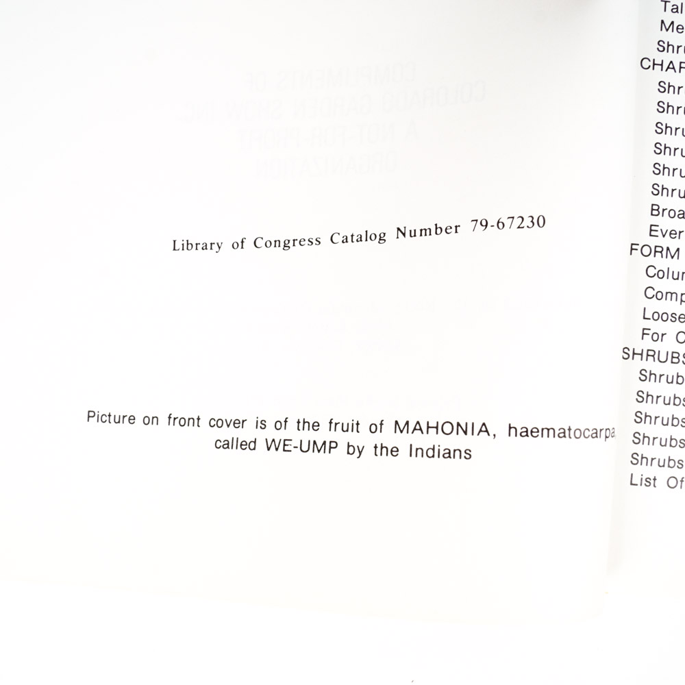 Vintage Nature and Gardening Books