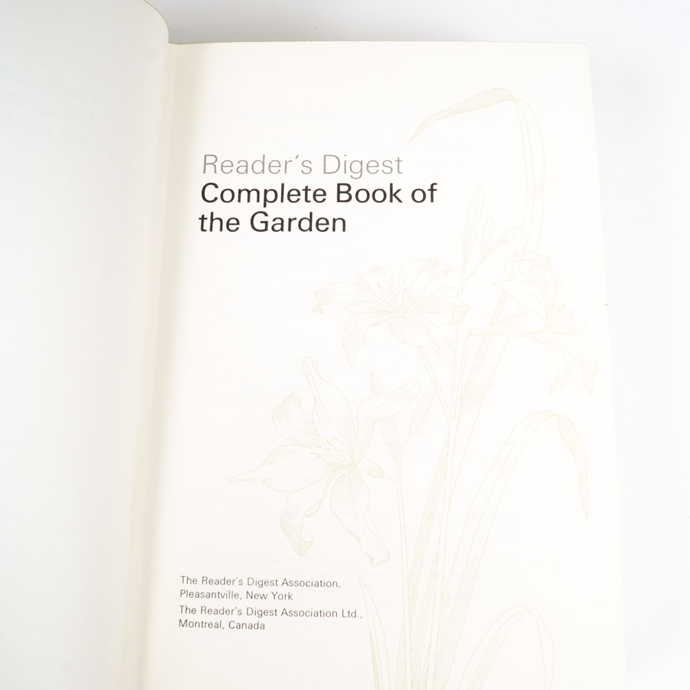 Vintage Nature and Gardening Books