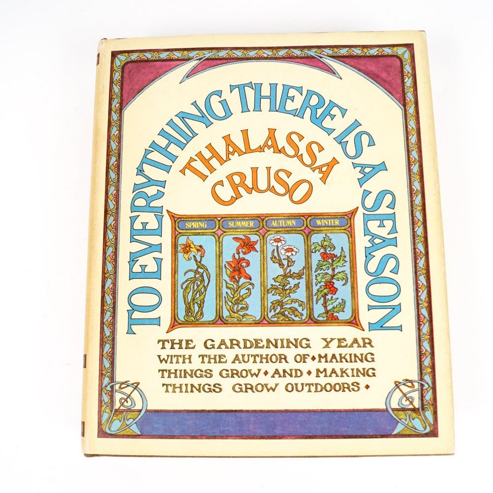 Vintage Nature and Gardening Books