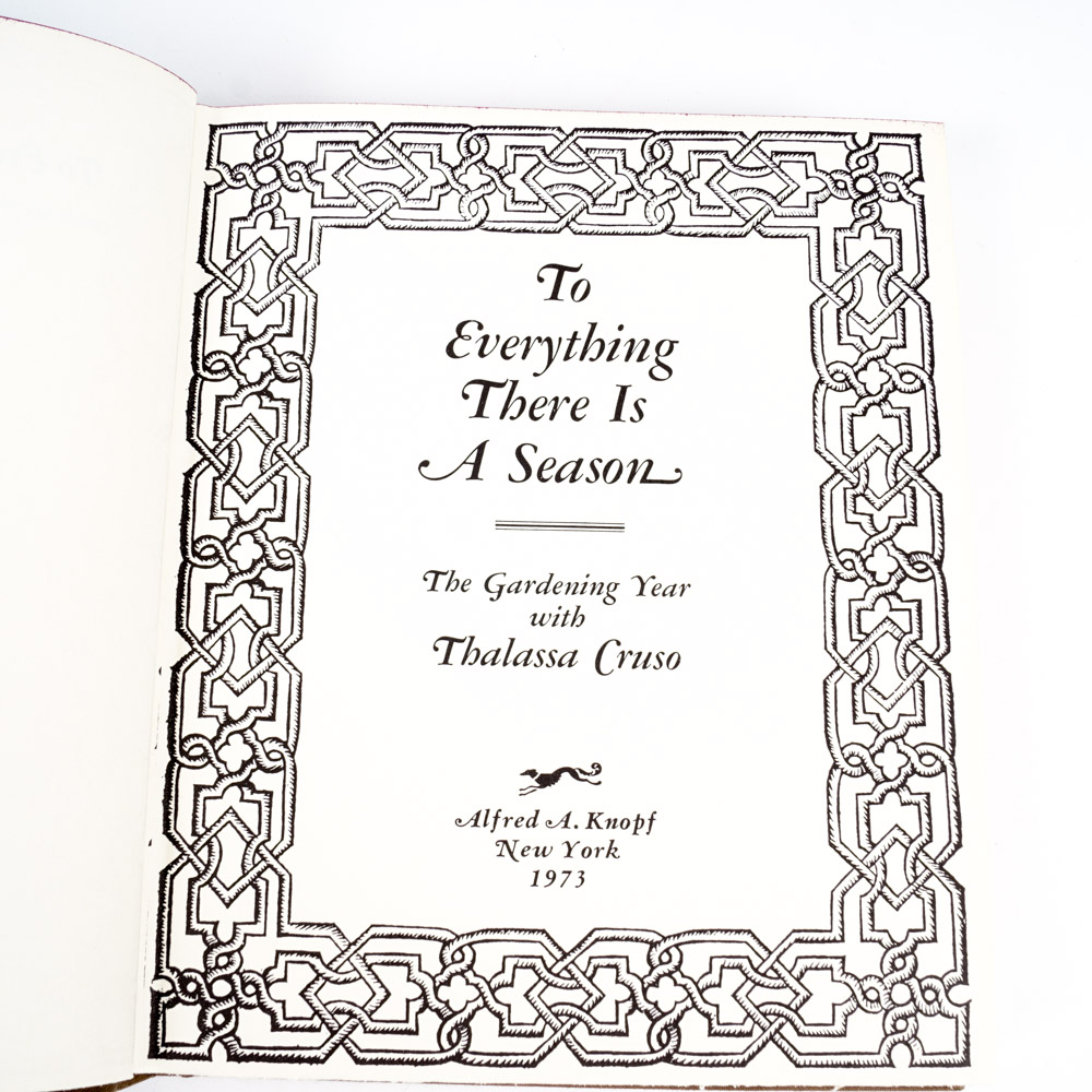 Vintage Nature and Gardening Books