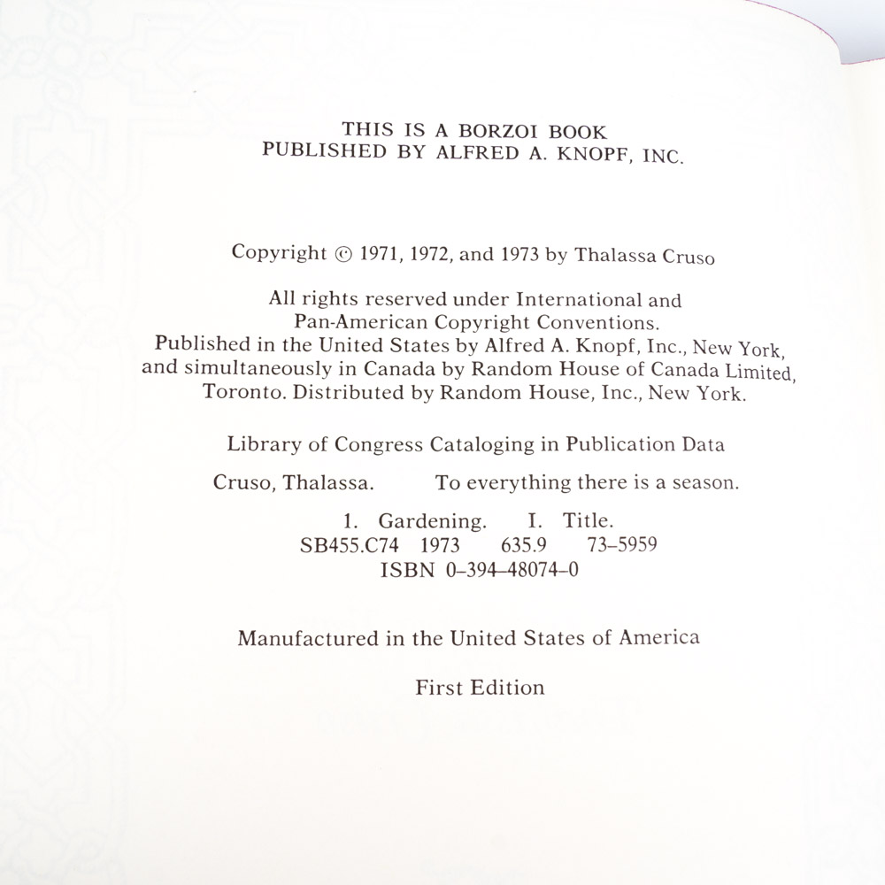 Vintage Nature and Gardening Books