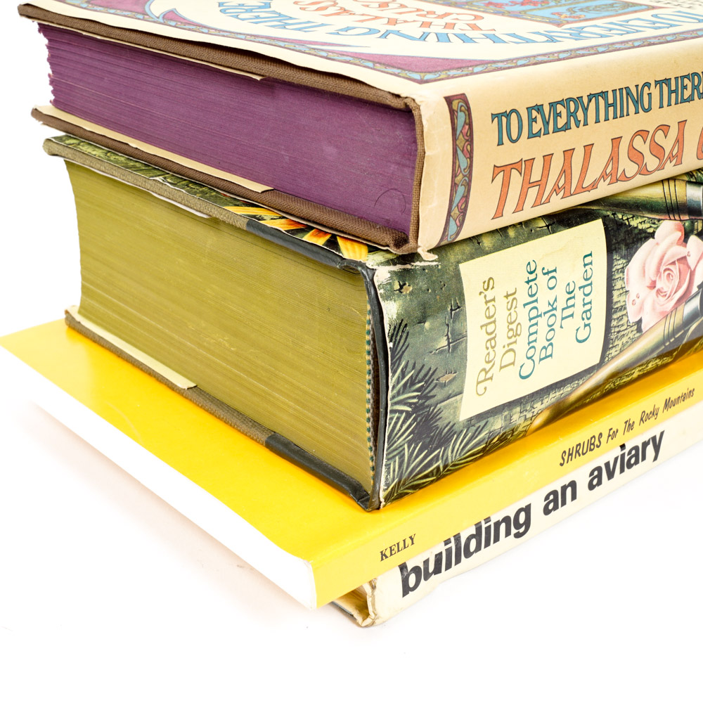 Vintage Nature and Gardening Books