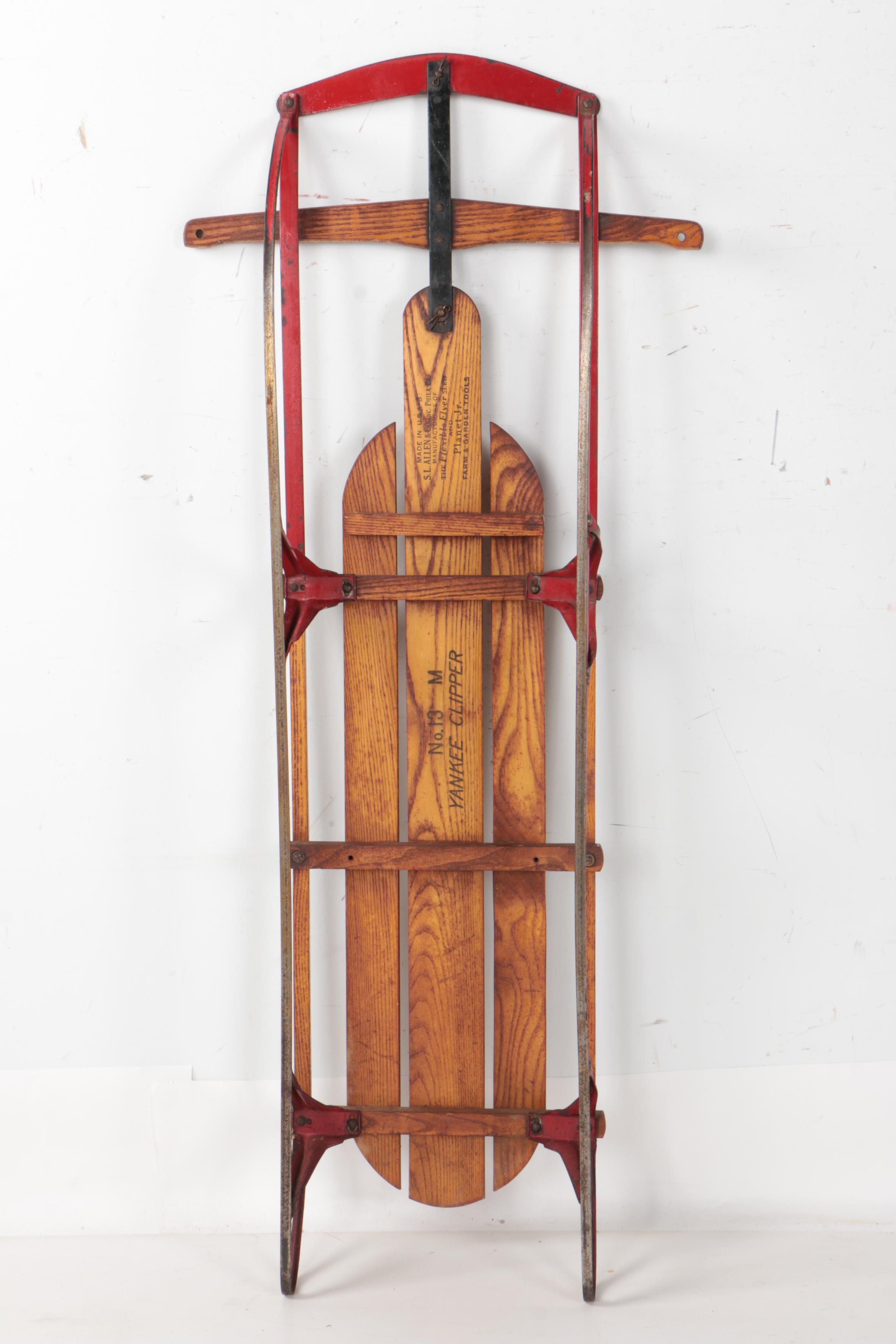 1960s S. L. Allen Yankee Clipper Snow Sled