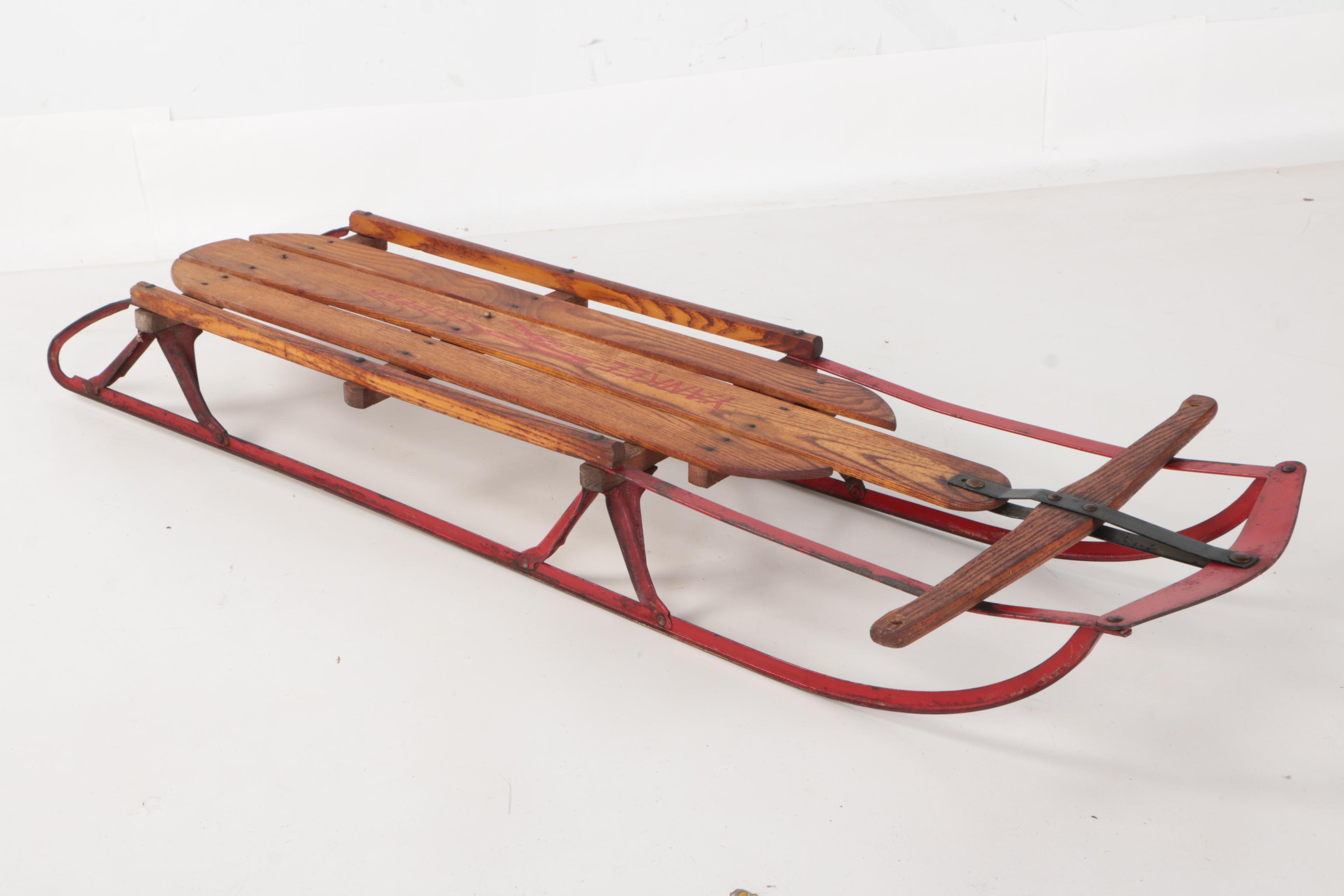 1960s S. L. Allen Yankee Clipper Snow Sled
