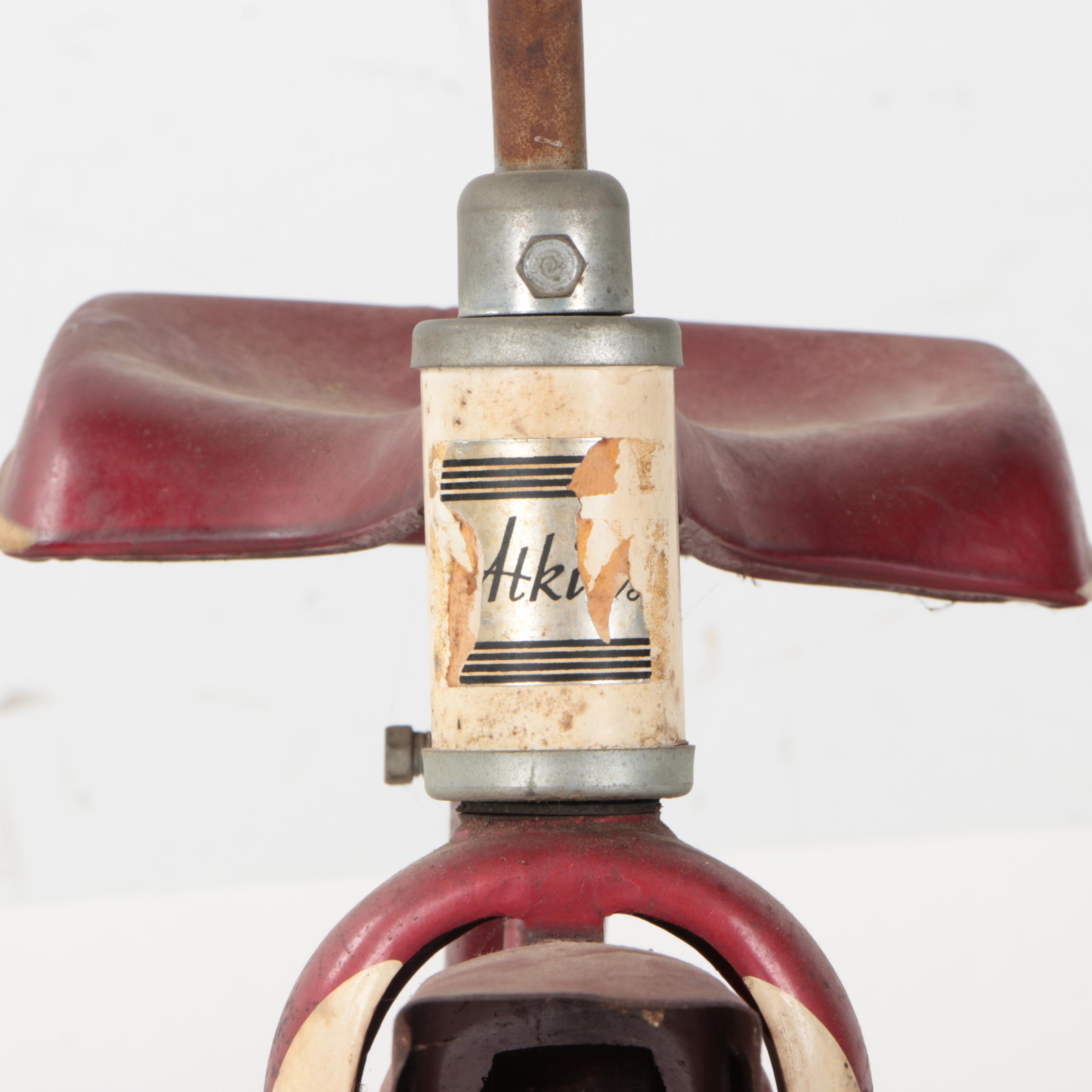 1960s Evans Red Tricycle