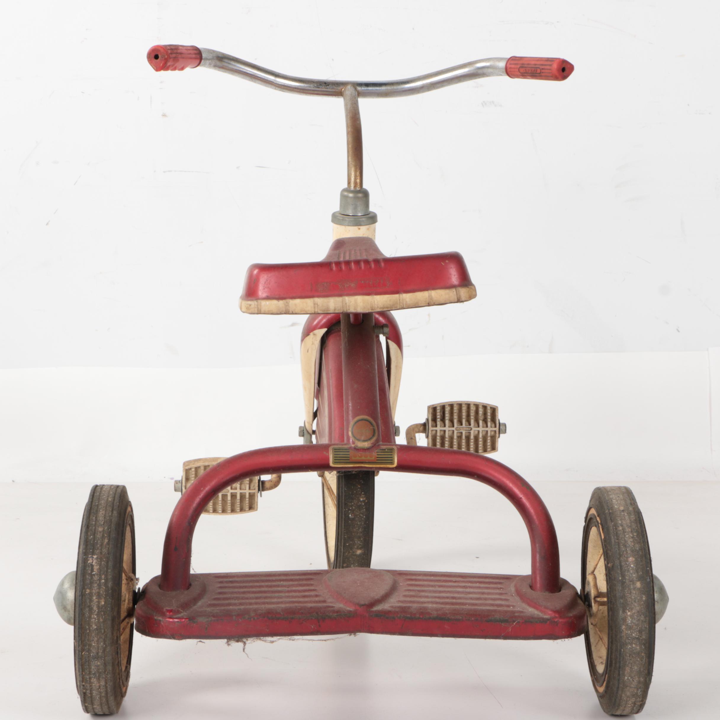 1960s Evans Red Tricycle