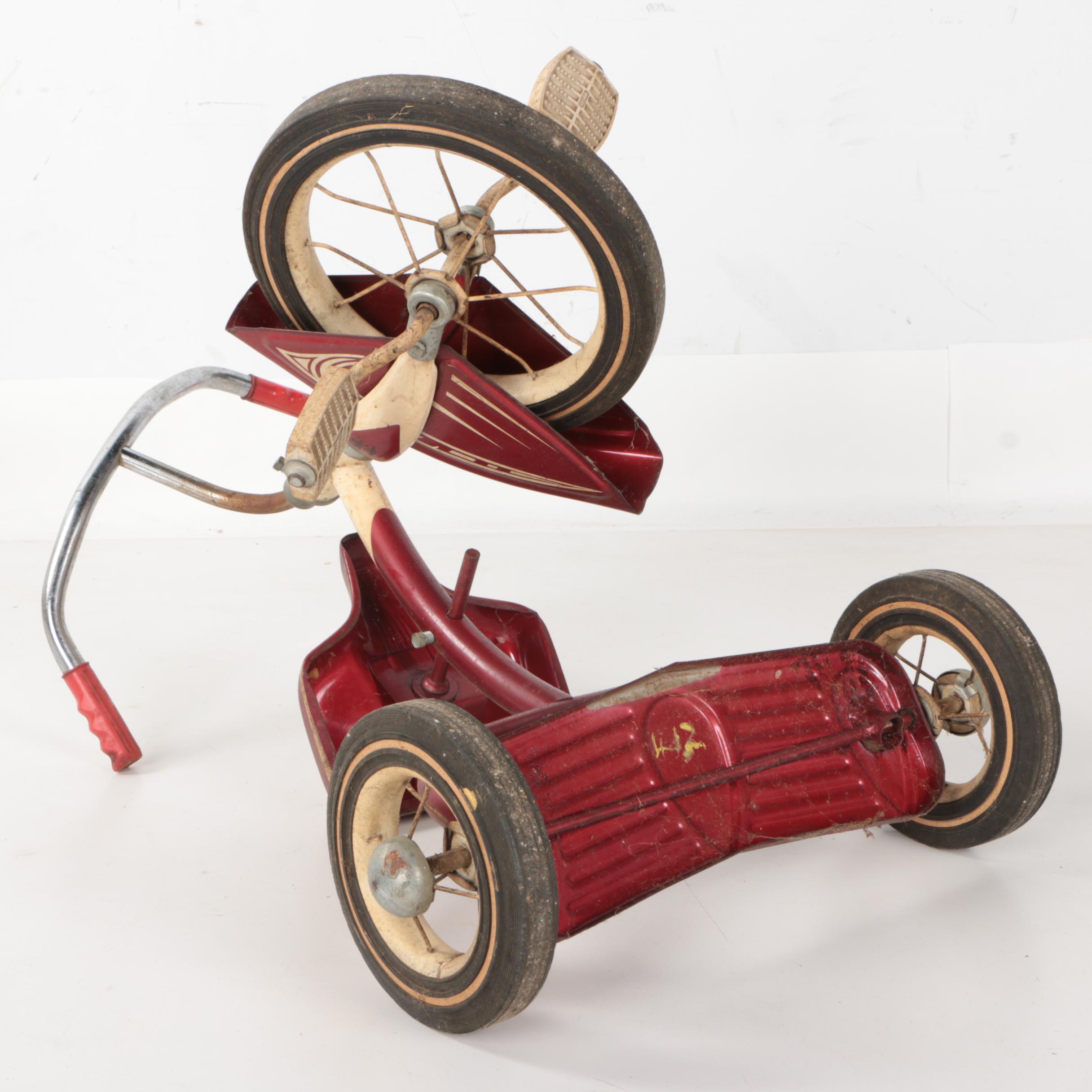 1960s Evans Red Tricycle