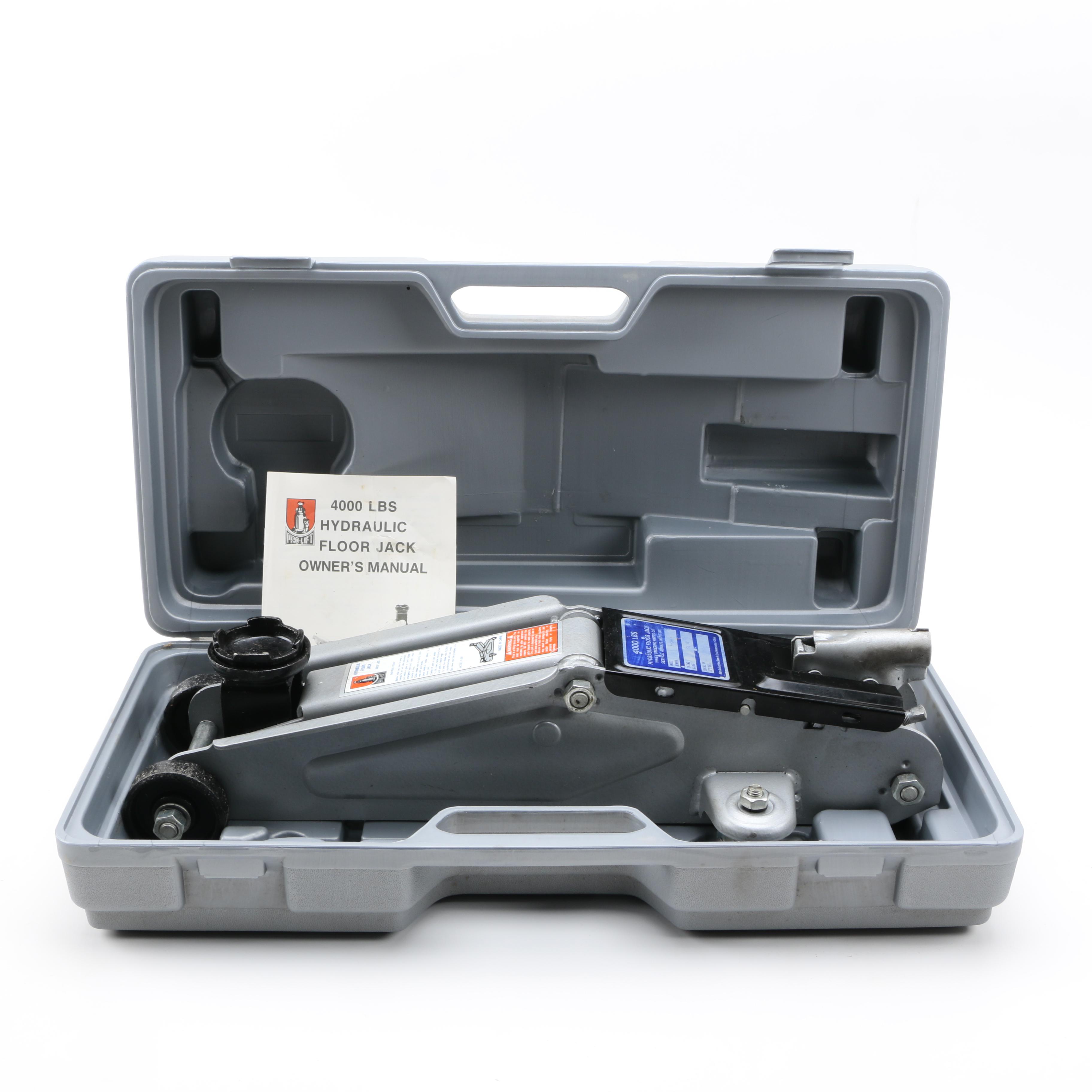 Pro-Lift Hydraulic Floor Jack and Case