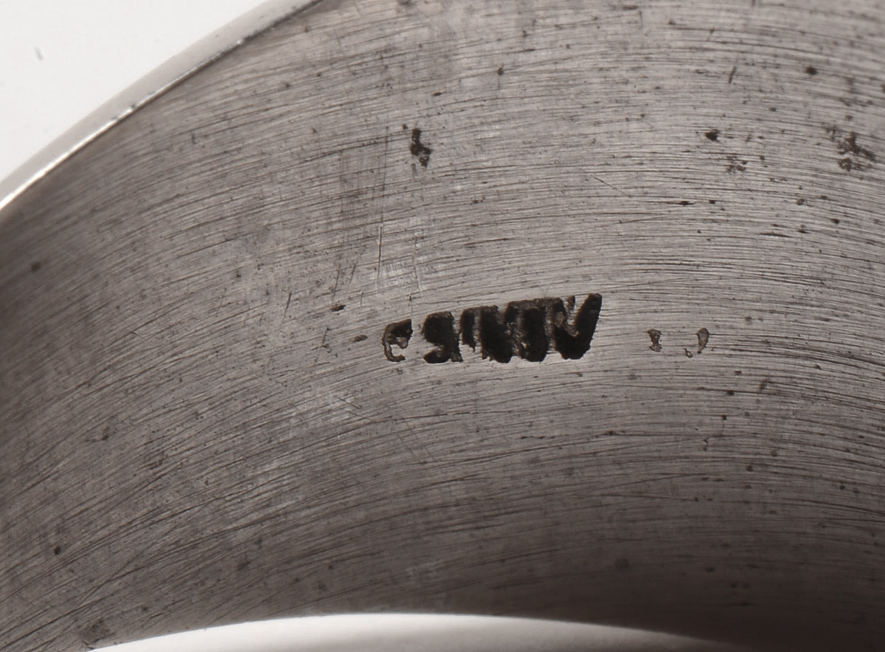 Pairing of Sterling Silver Rings Including Malachite