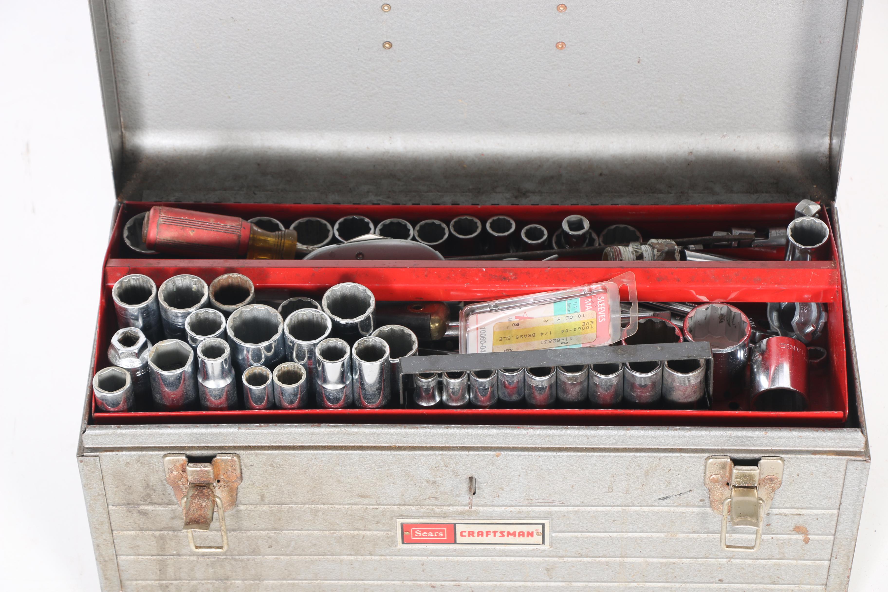 Assorted Tools in Tool Box