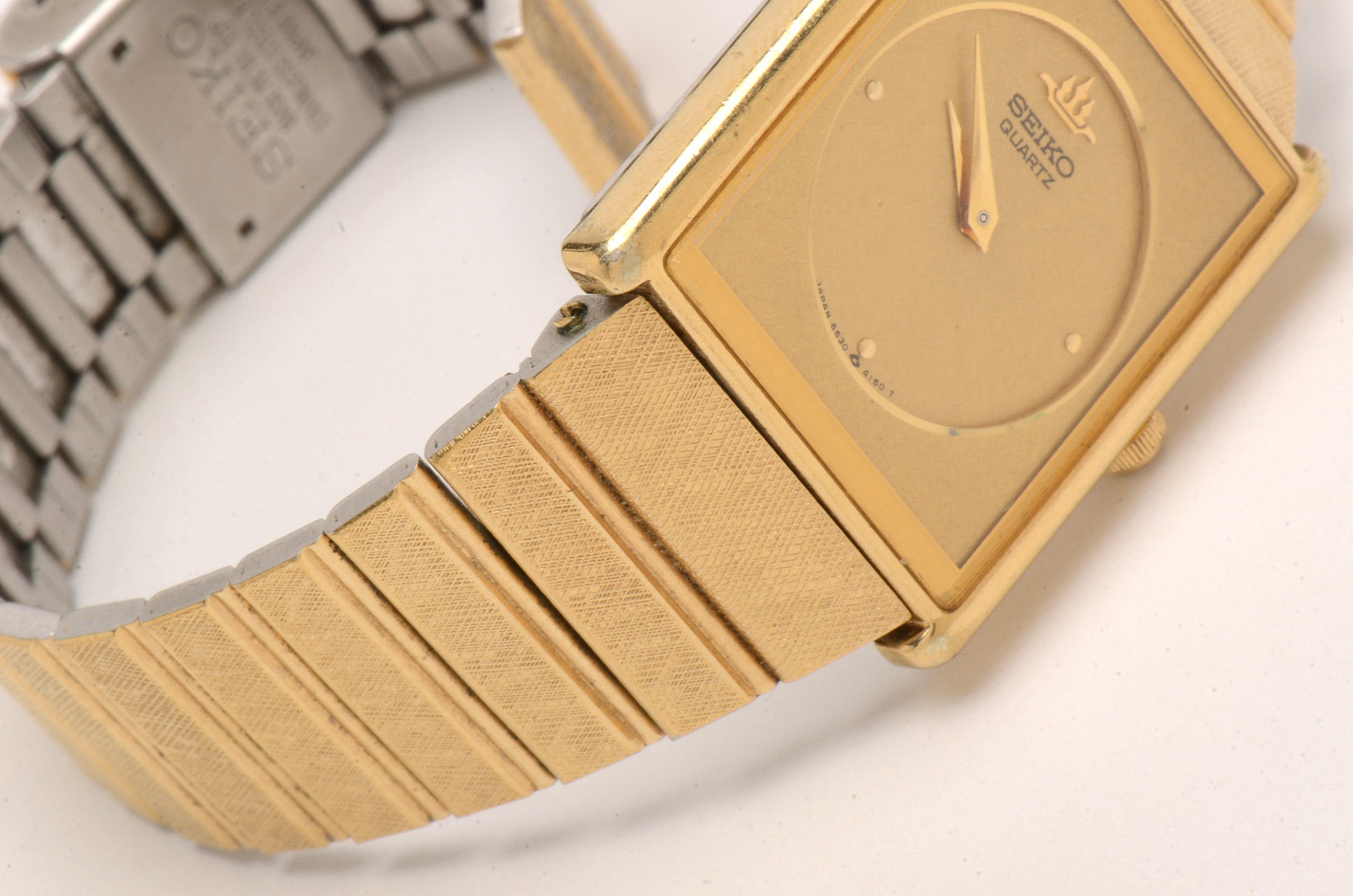 Vintage Seiko Gold-Tone Quartz Watch