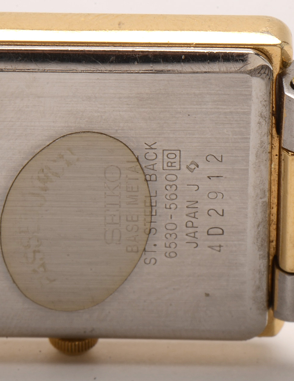 Vintage Seiko Gold-Tone Quartz Watch