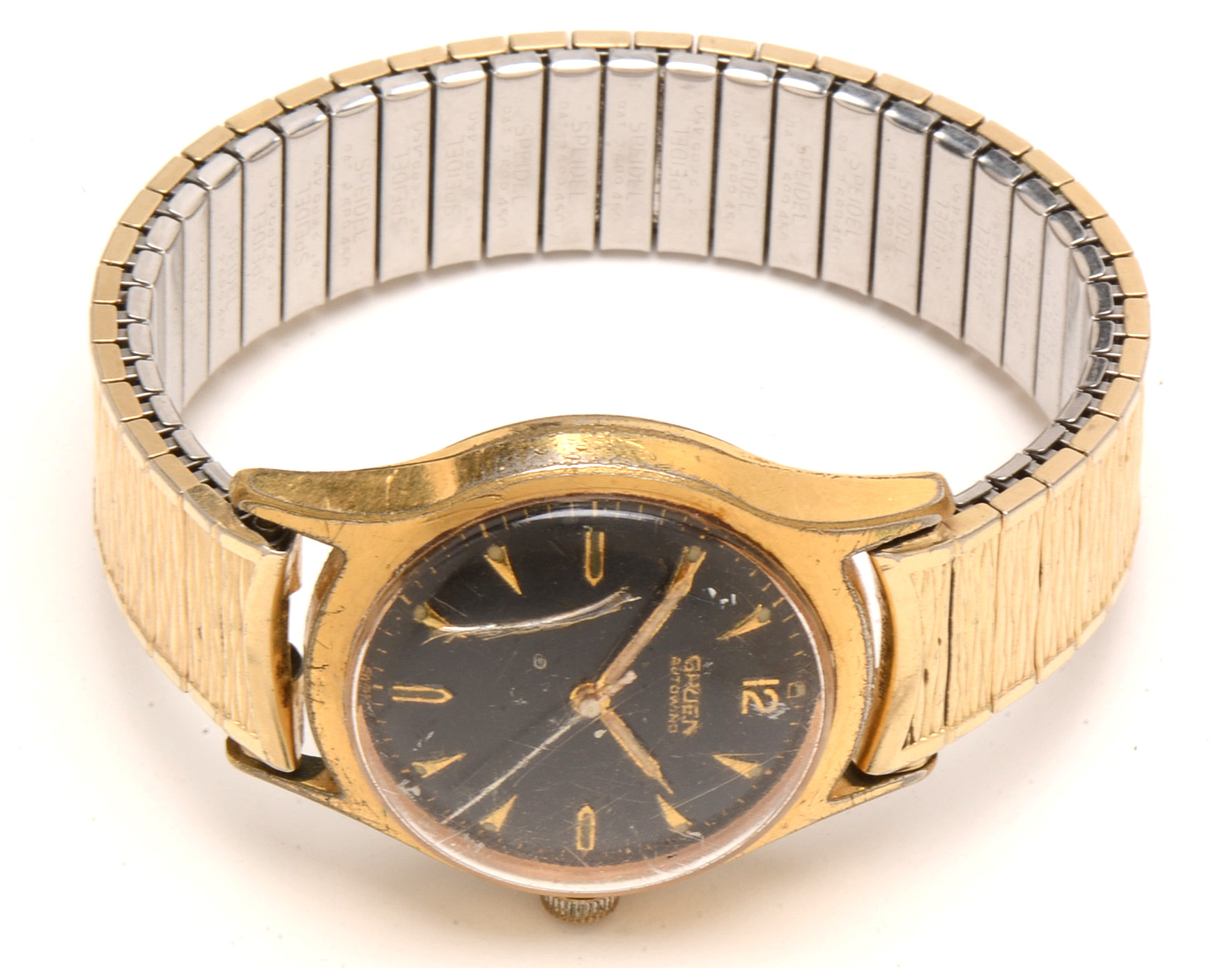 Gruen Autowind Gold-Tone Watch