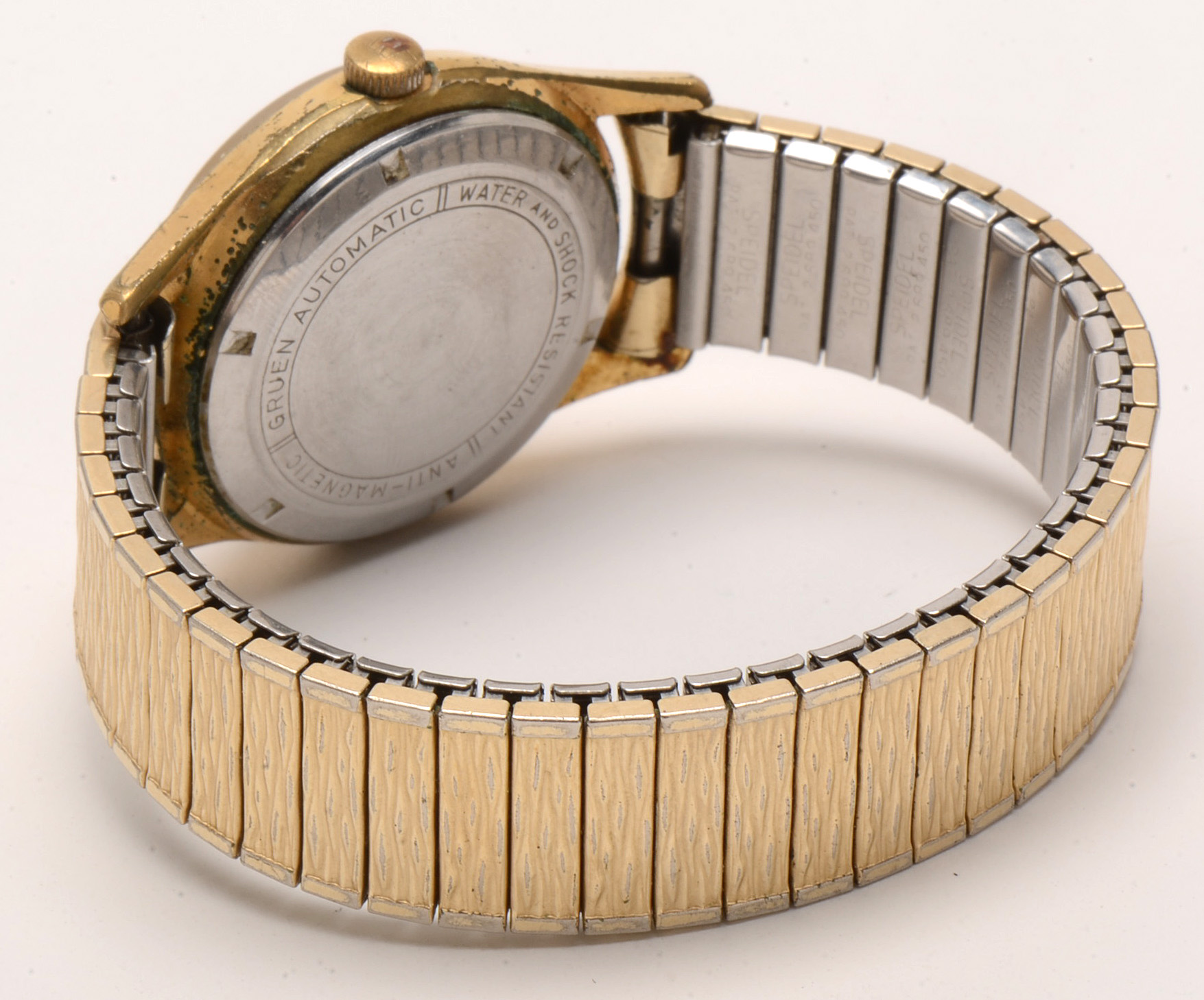 Gruen Autowind Gold-Tone Watch