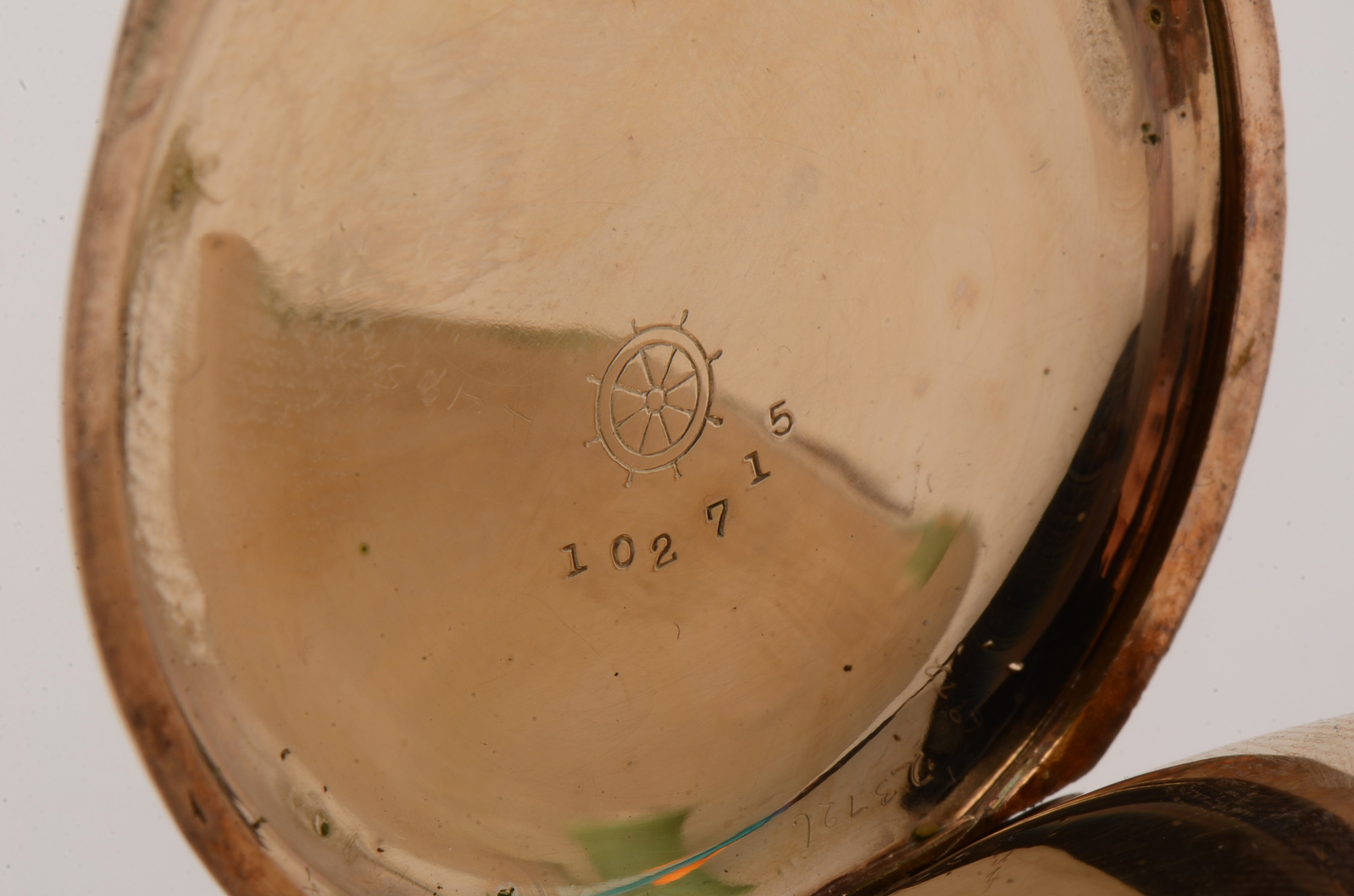 Antique Elgin Rovelstad Bros Gold Filled Full-Hunter Pocket Watch