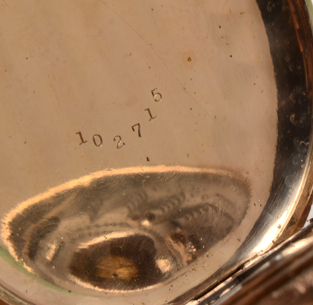 Antique Elgin Rovelstad Bros Gold Filled Full-Hunter Pocket Watch