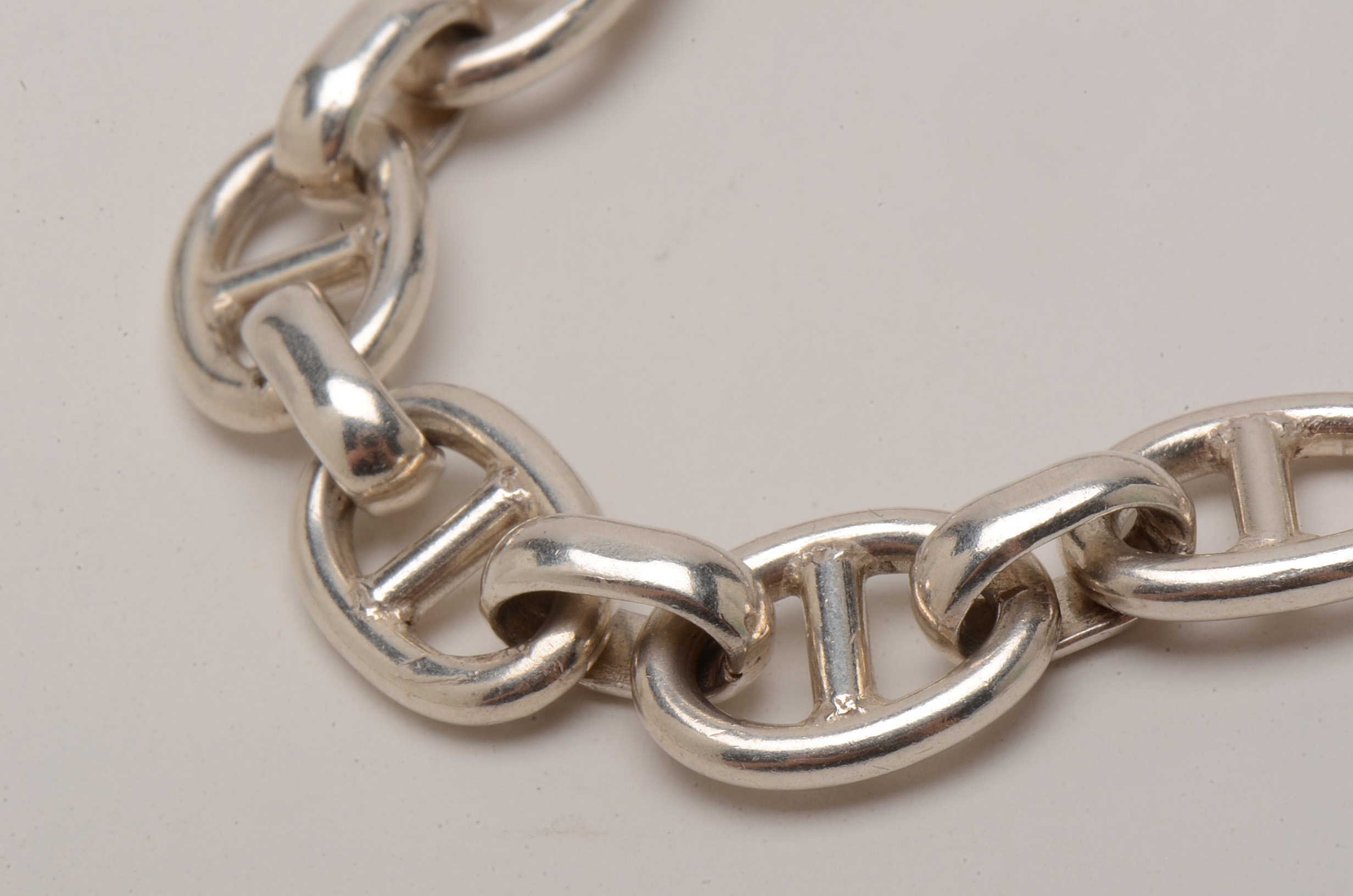 Sterling Silver Marine Chain Bracelet