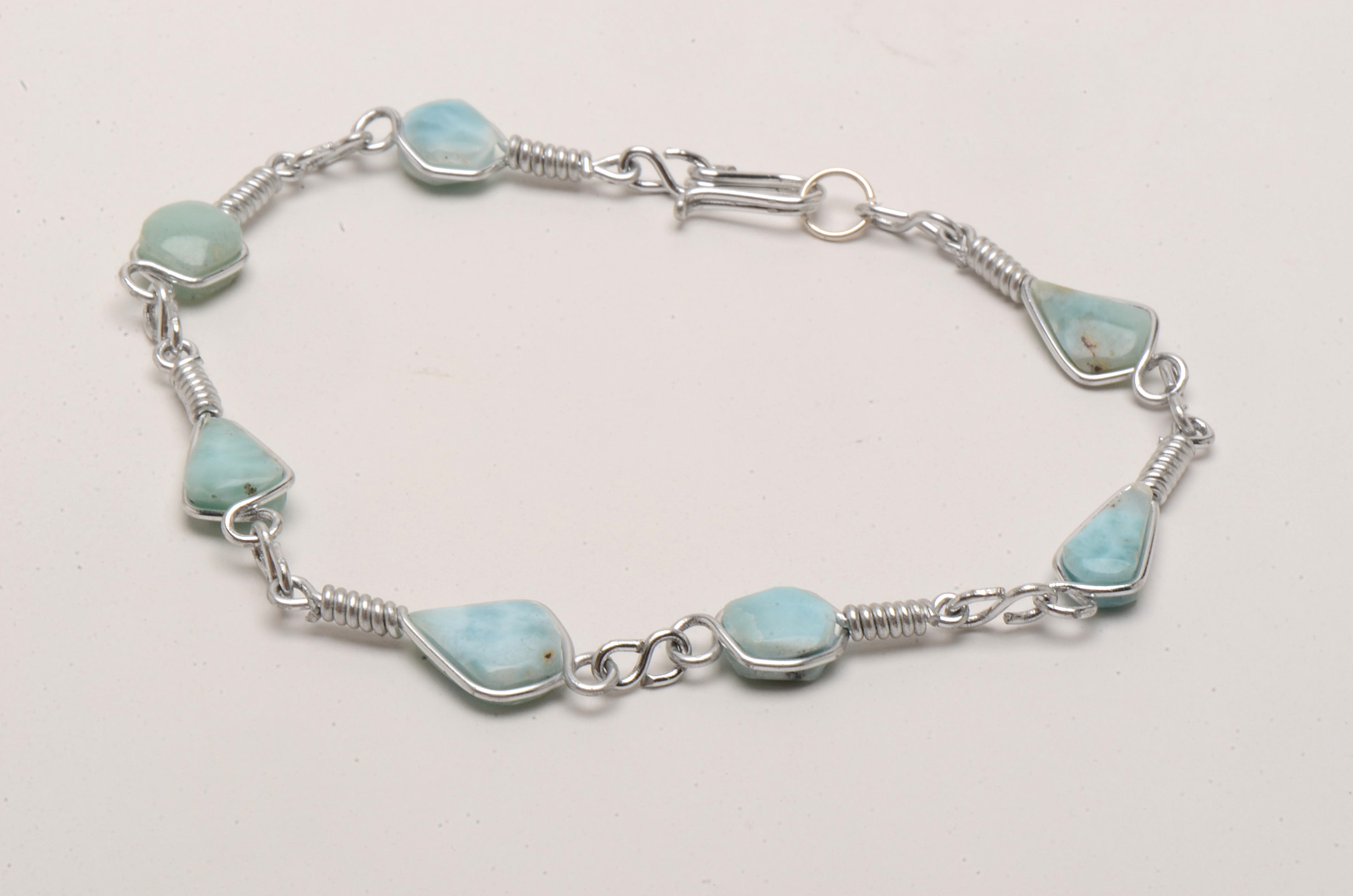 Sterling Silver Mother of Pearl, Abalone and Onyx Cuff Braceletl