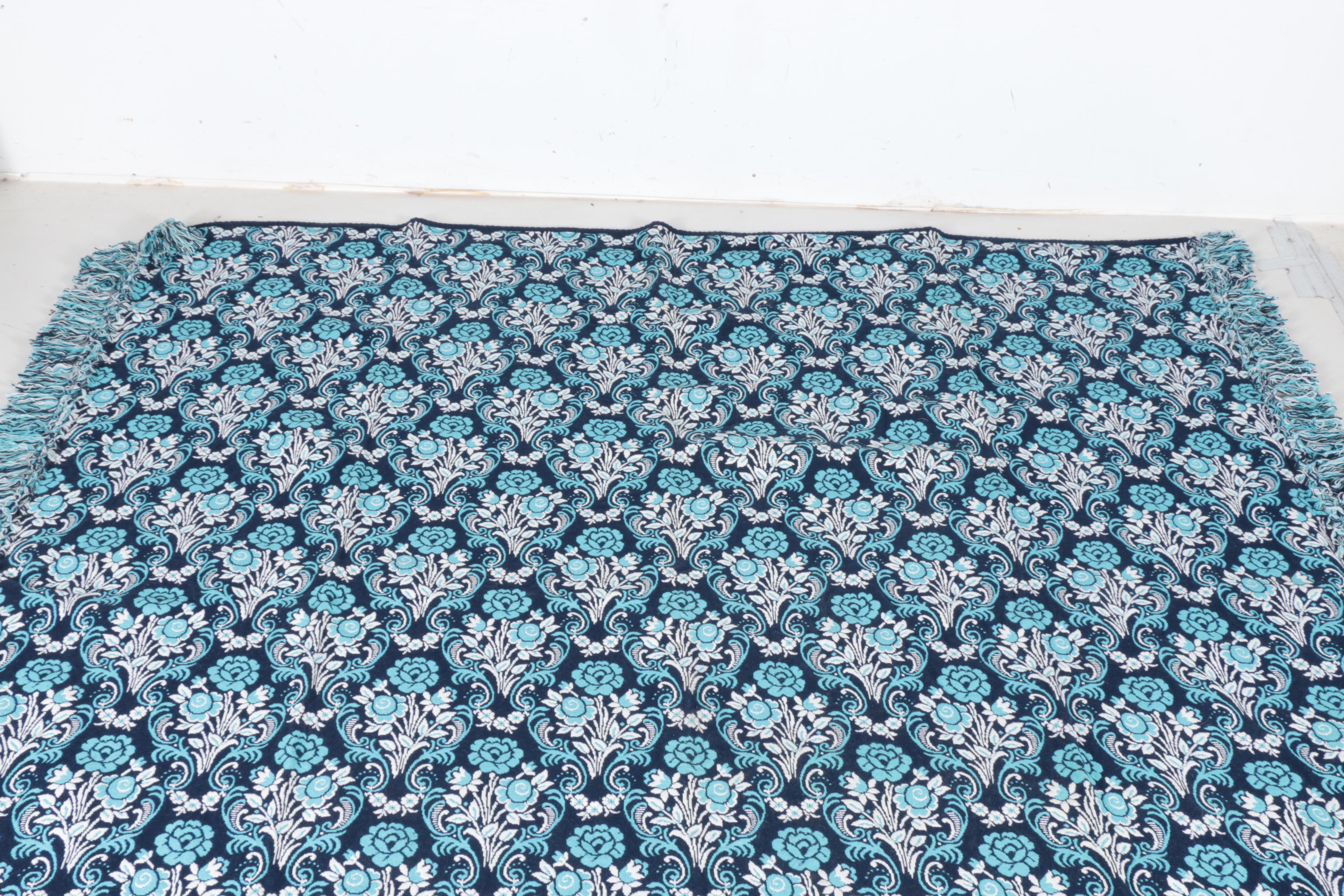 Damask Bedspread and Blankets