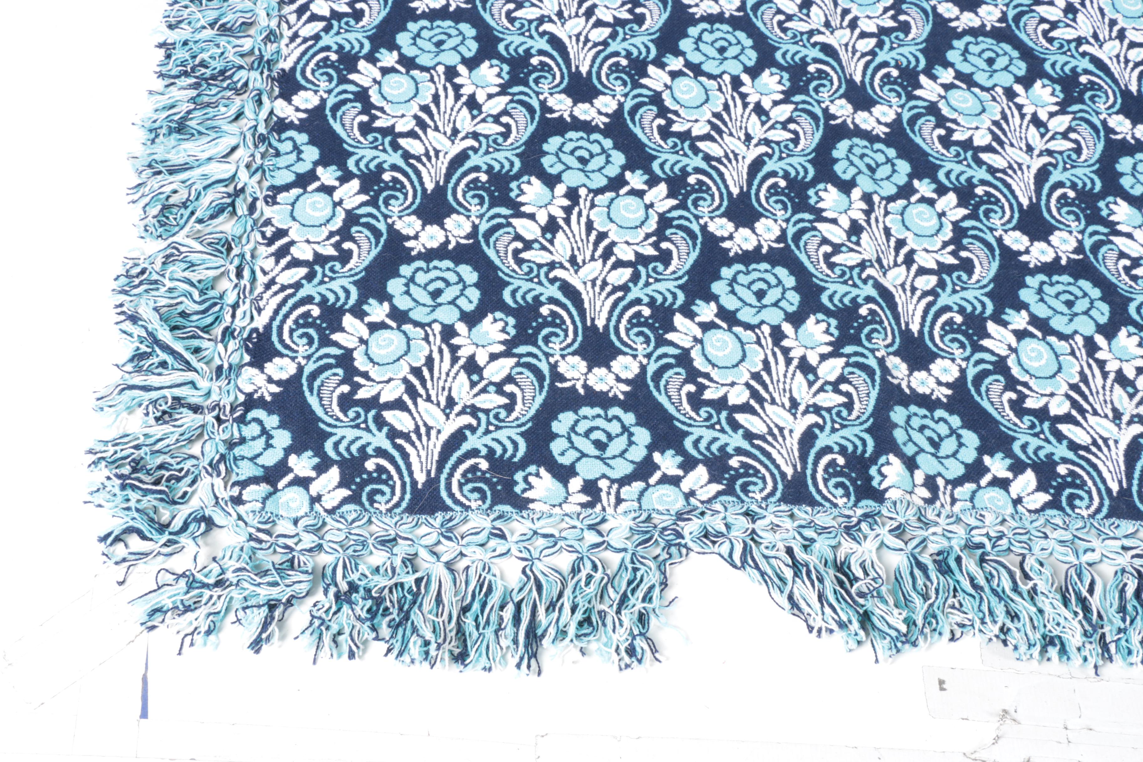 Damask Bedspread and Blankets