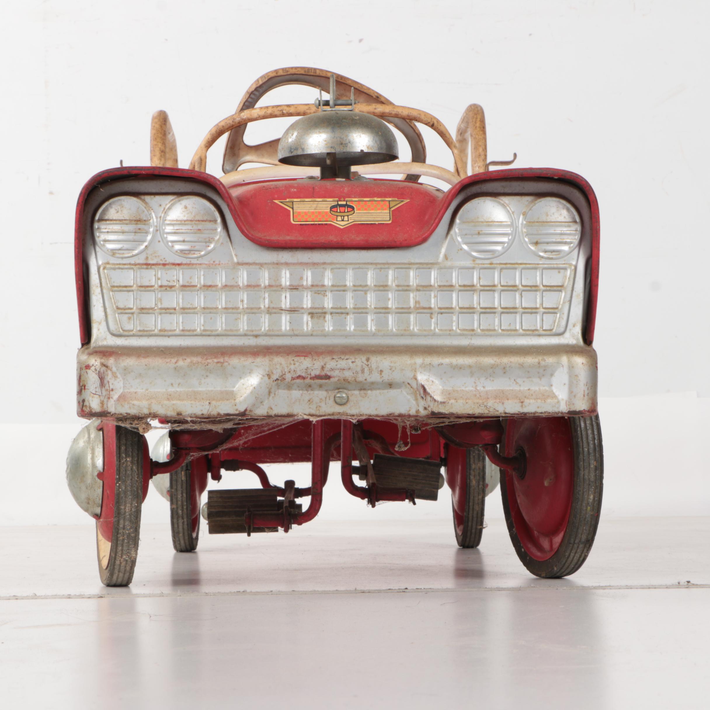 Vintage Murray Fire Engine Pedal Car