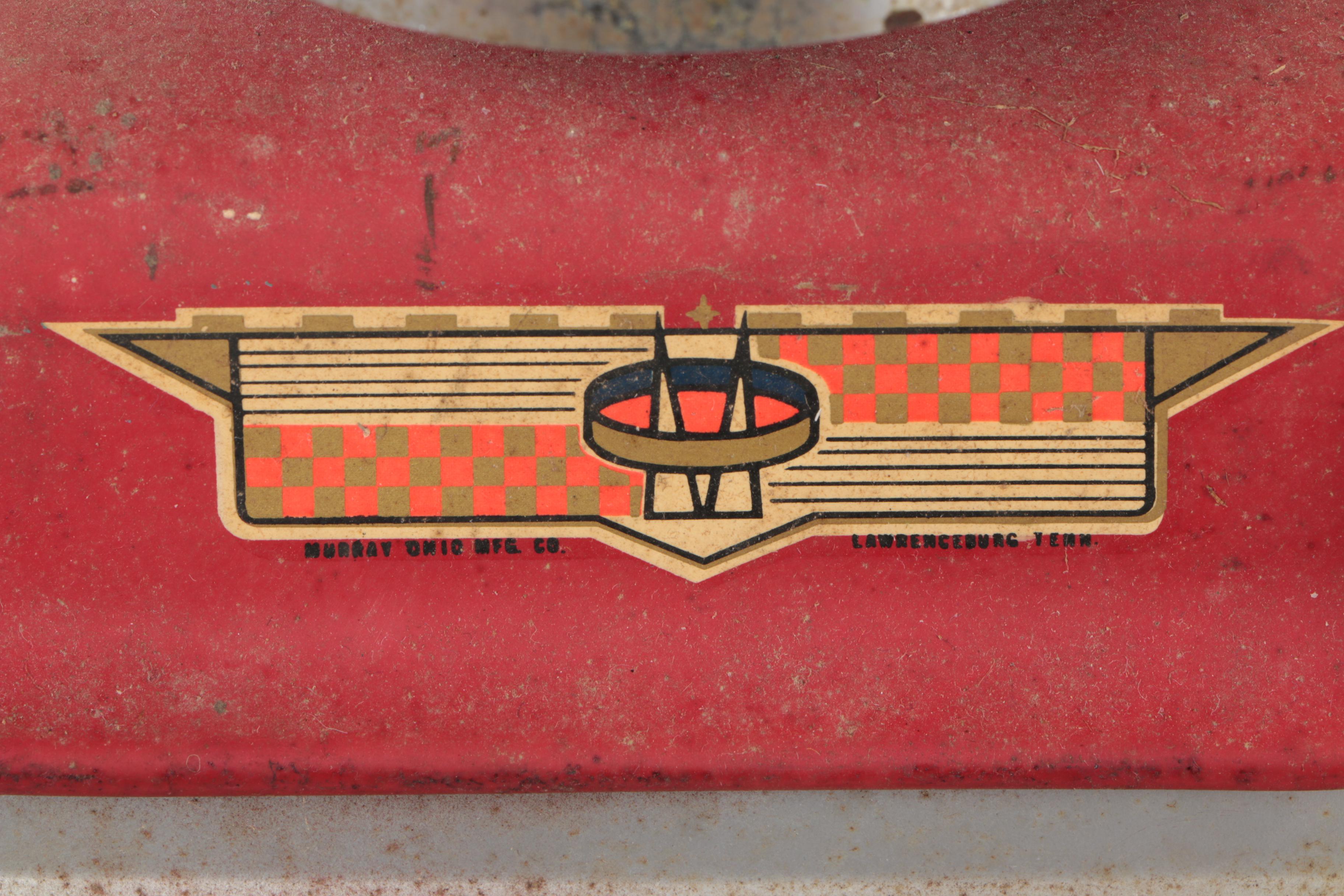 Vintage Murray Fire Engine Pedal Car