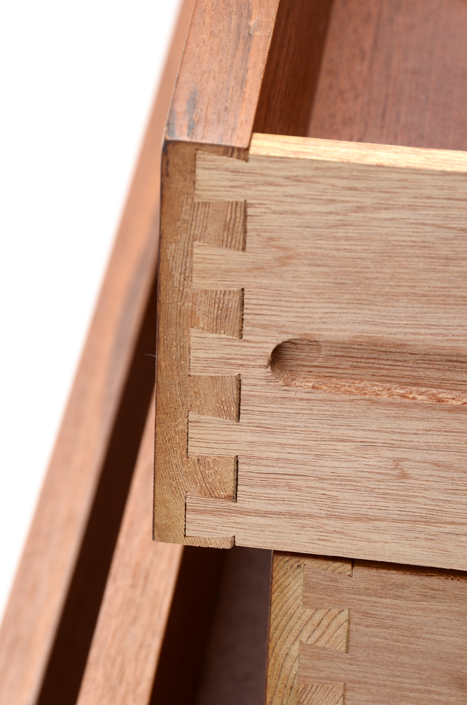 Danish Modern Sideboard with Hutch