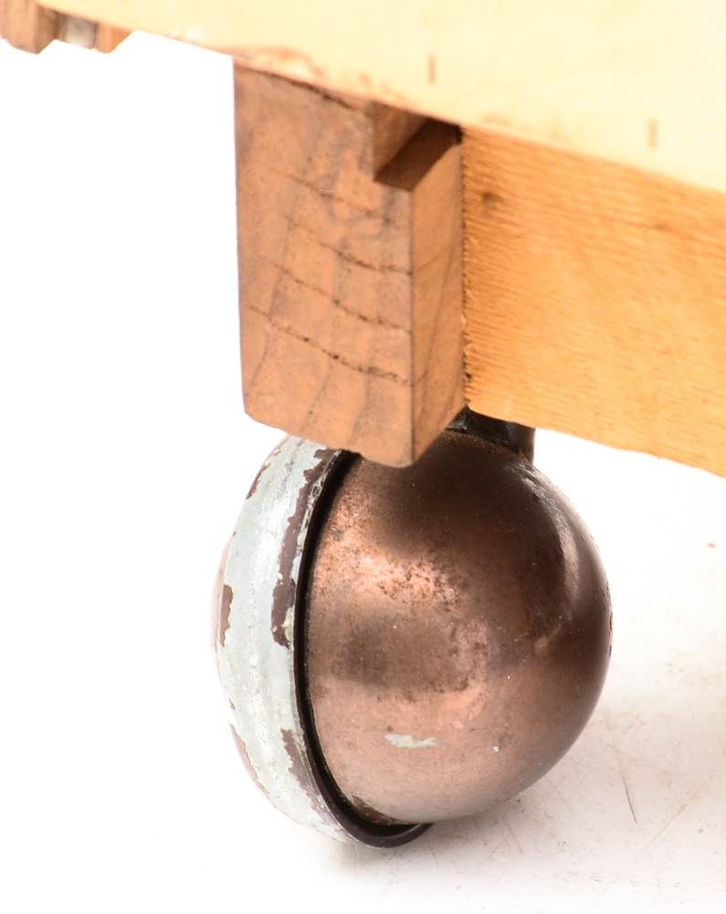 Mid Century Modern "Magic Box" Teak Folding Desk