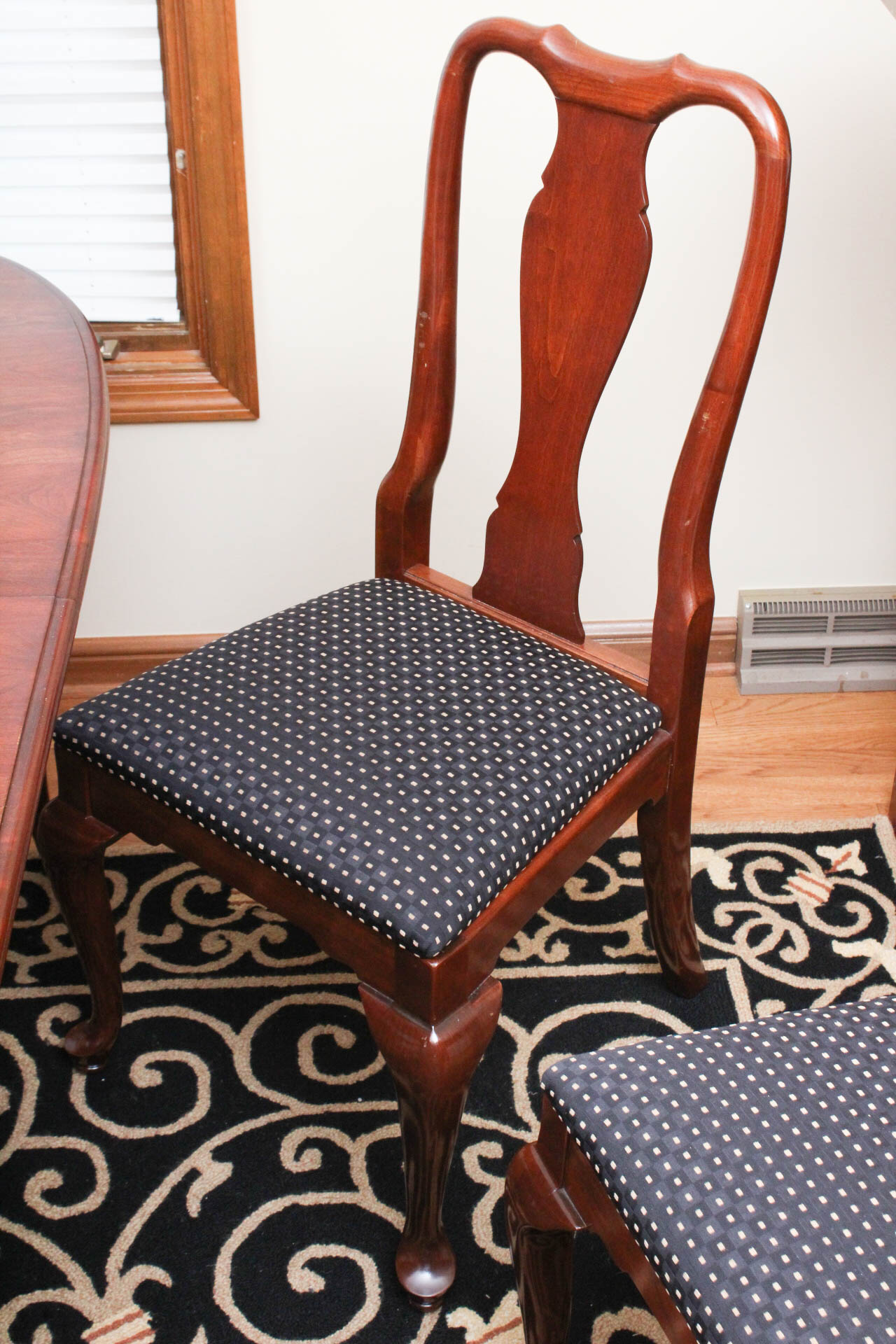 Queen Anne Style Cherry Dining Set by Knob Creek