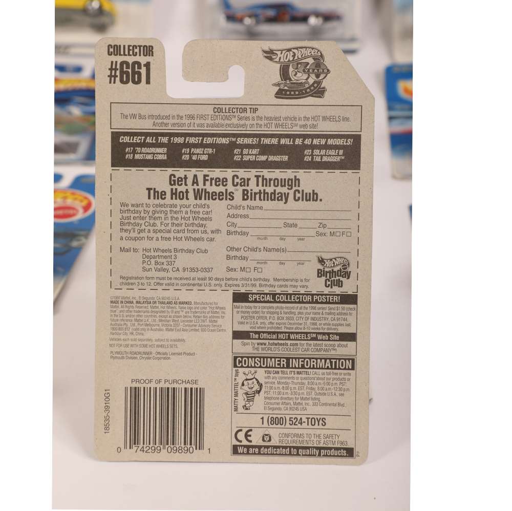 Collection of Hot Wheels