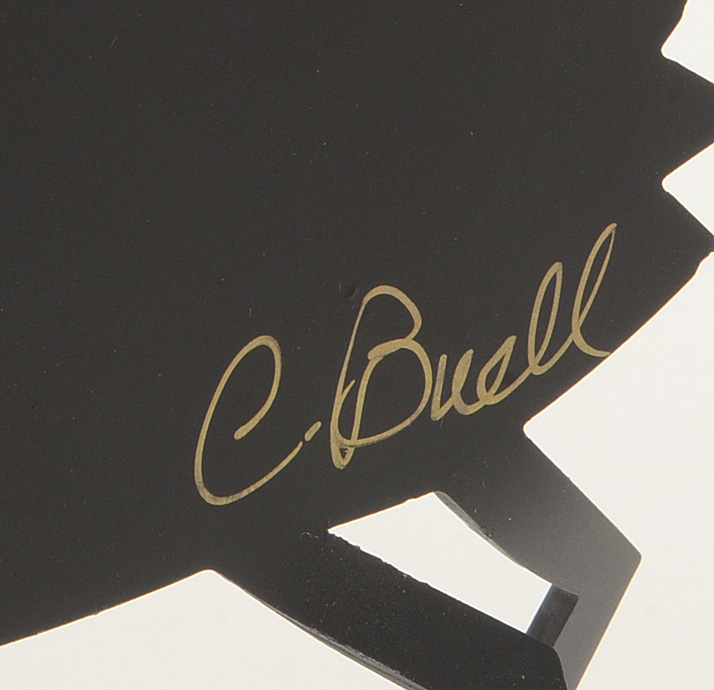 Four Claudine Buell Artist Signed Metal Sculptures