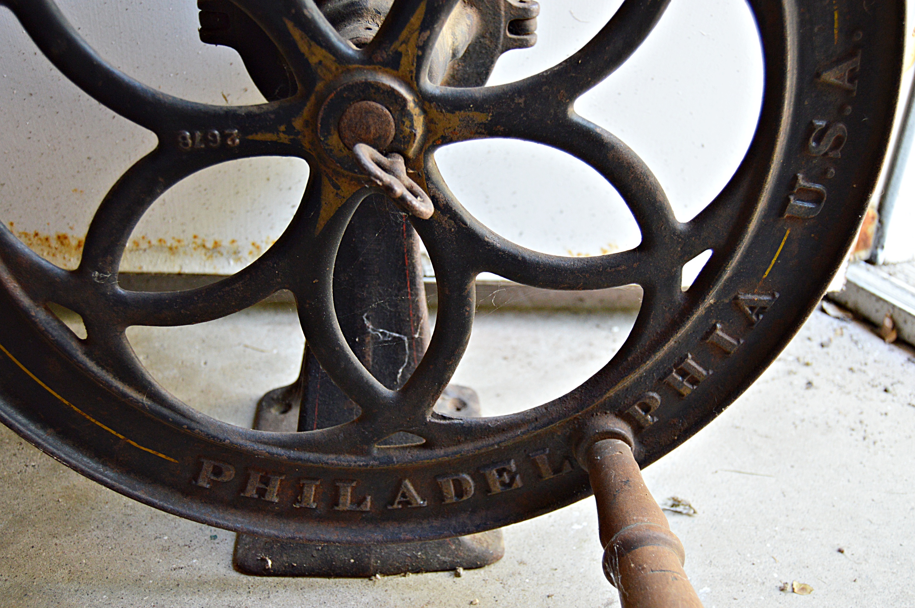 Antique Enterprise Cast Iron Coffee Grinder